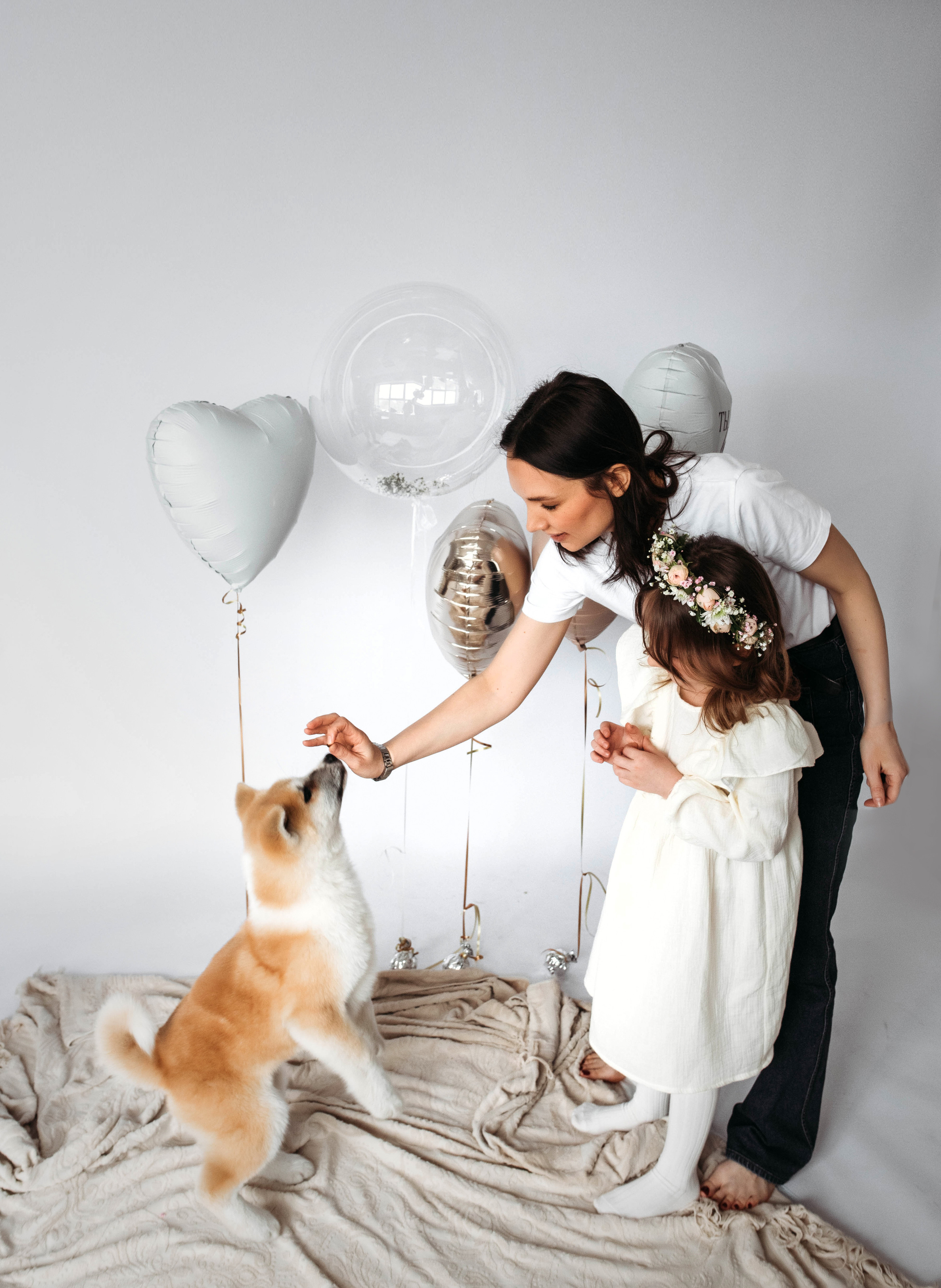 Фотодни со щенком. Детский и семейный фотограф выпускной альбом Приморско-Ахтарск