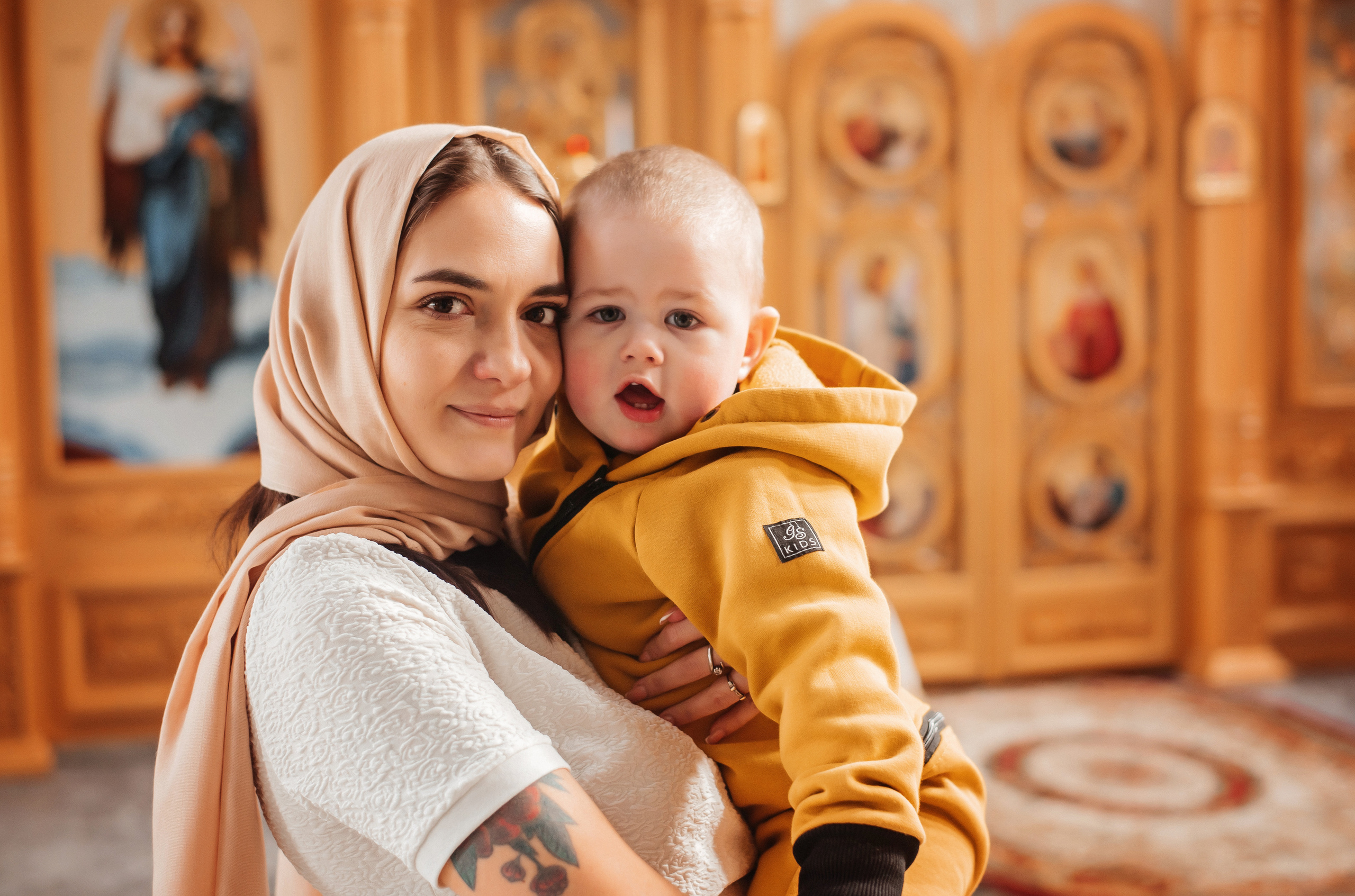 Крещение Ильи. Детский и семейный фотограф выпускной альбом Приморско-Ахтарск