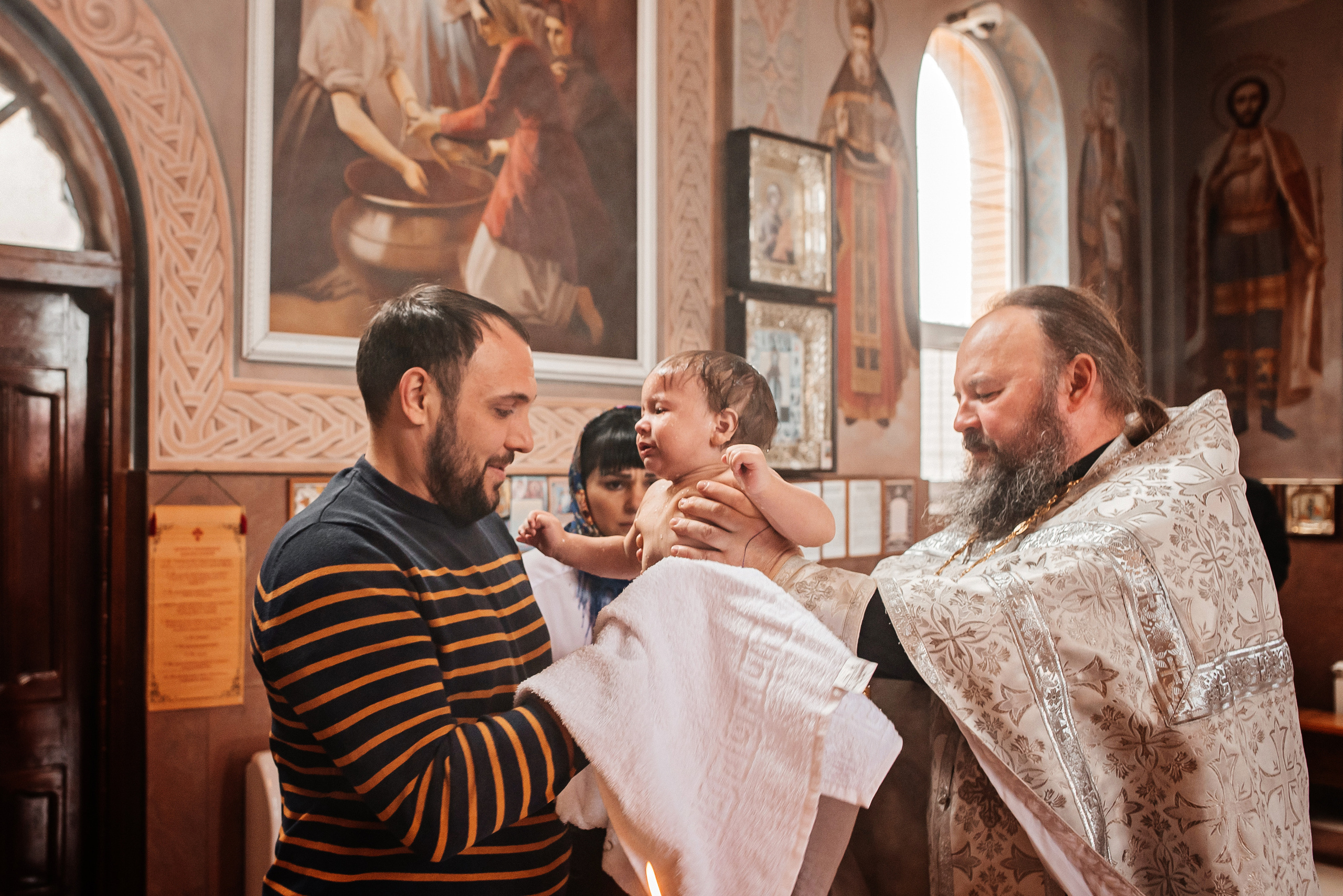 Крещение Марка. Детский и семейный фотограф выпускной альбом Приморско-Ахтарск