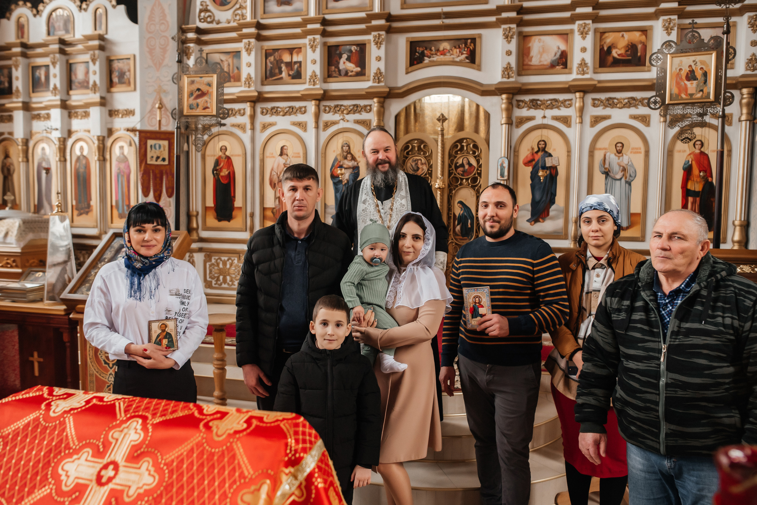 Крещение Марка. Детский и семейный фотограф выпускной альбом Приморско-Ахтарск