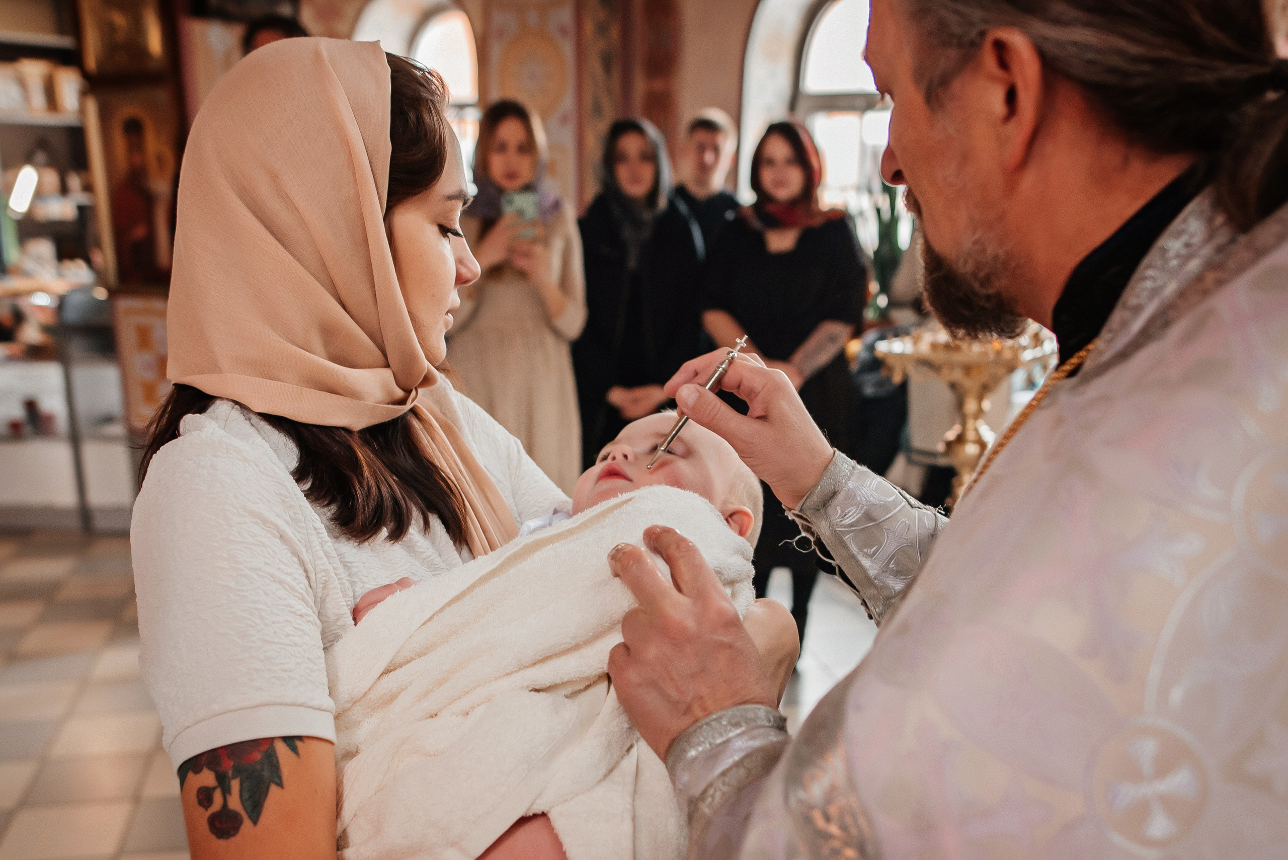 Крещение Ильи. Детский и семейный фотограф выпускной альбом Приморско-Ахтарск