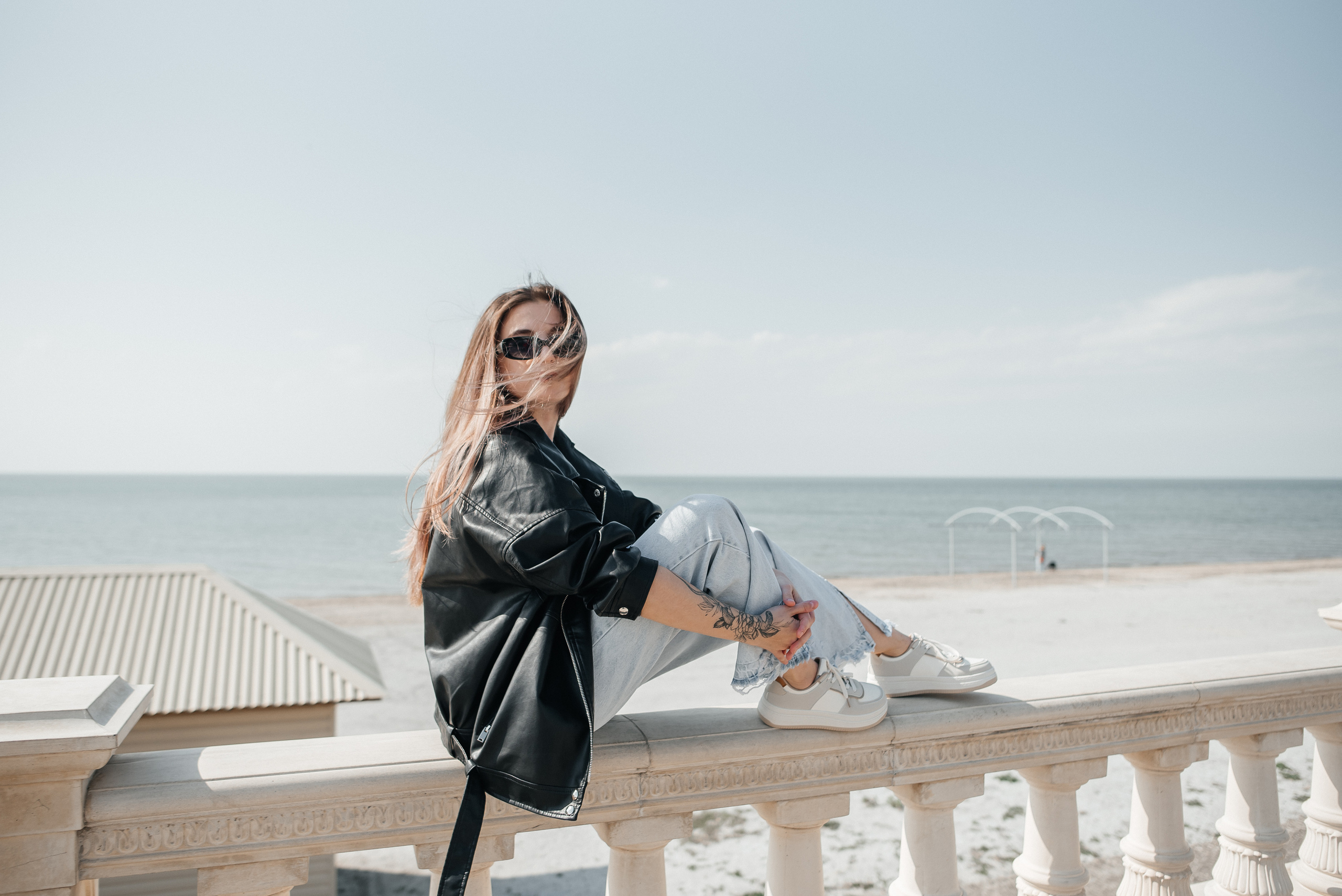 Екатерина прогулка на набережной. Детский и семейный фотограф выпускной альбом Приморско-Ахтарск