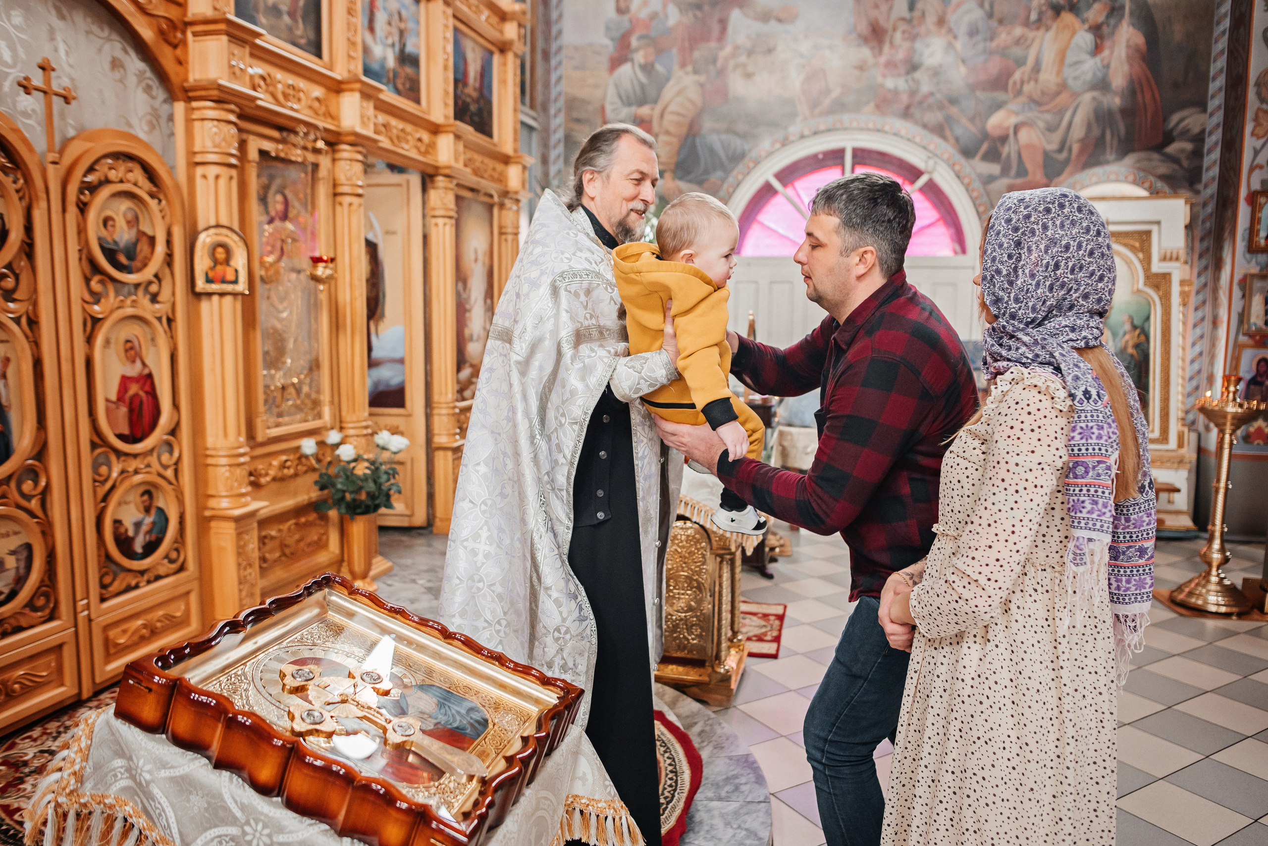 Крещение Ильи. Детский и семейный фотограф выпускной альбом Приморско-Ахтарск