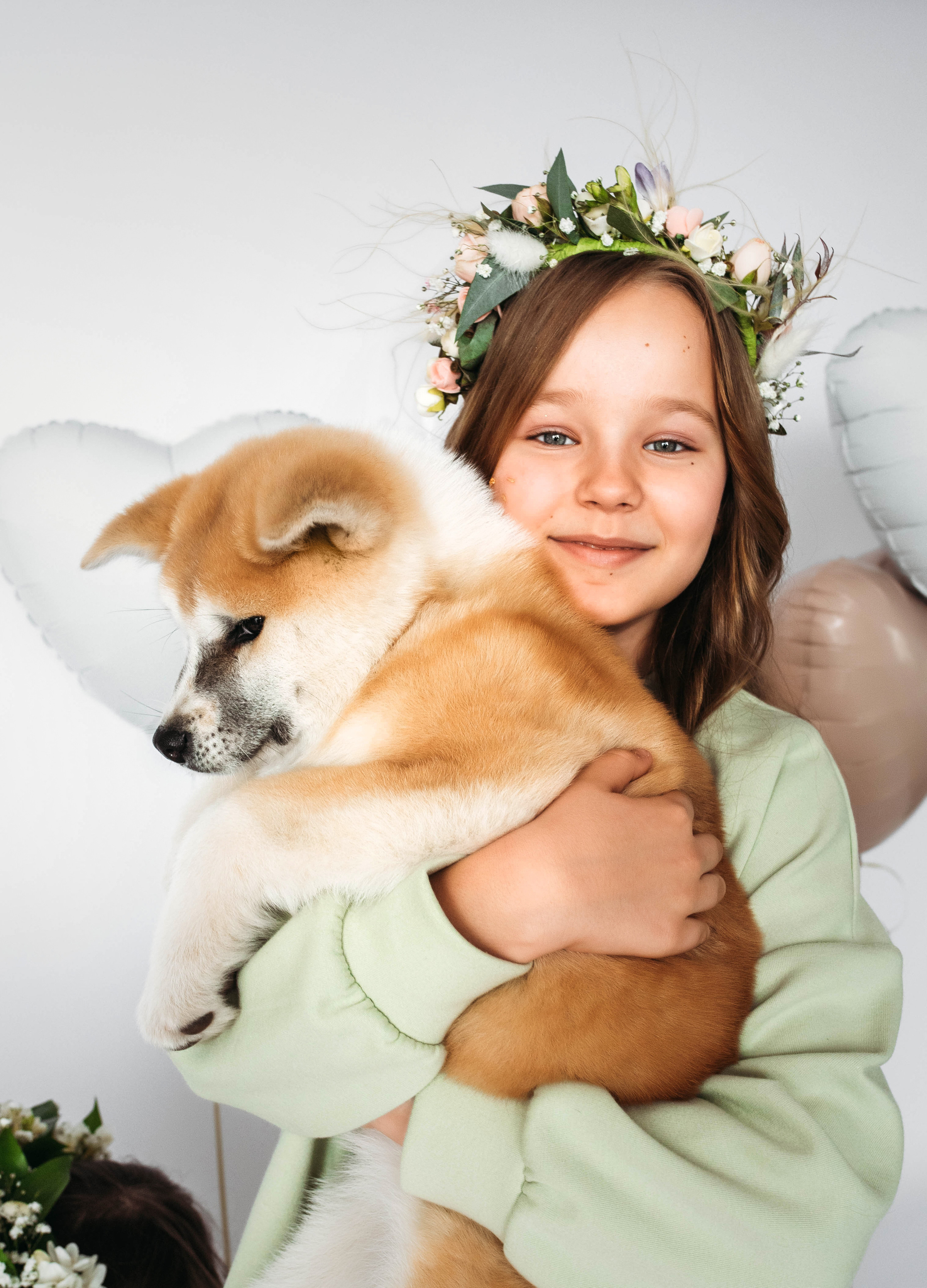 Фотодни со щенком. Детский и семейный фотограф выпускной альбом Приморско-Ахтарск