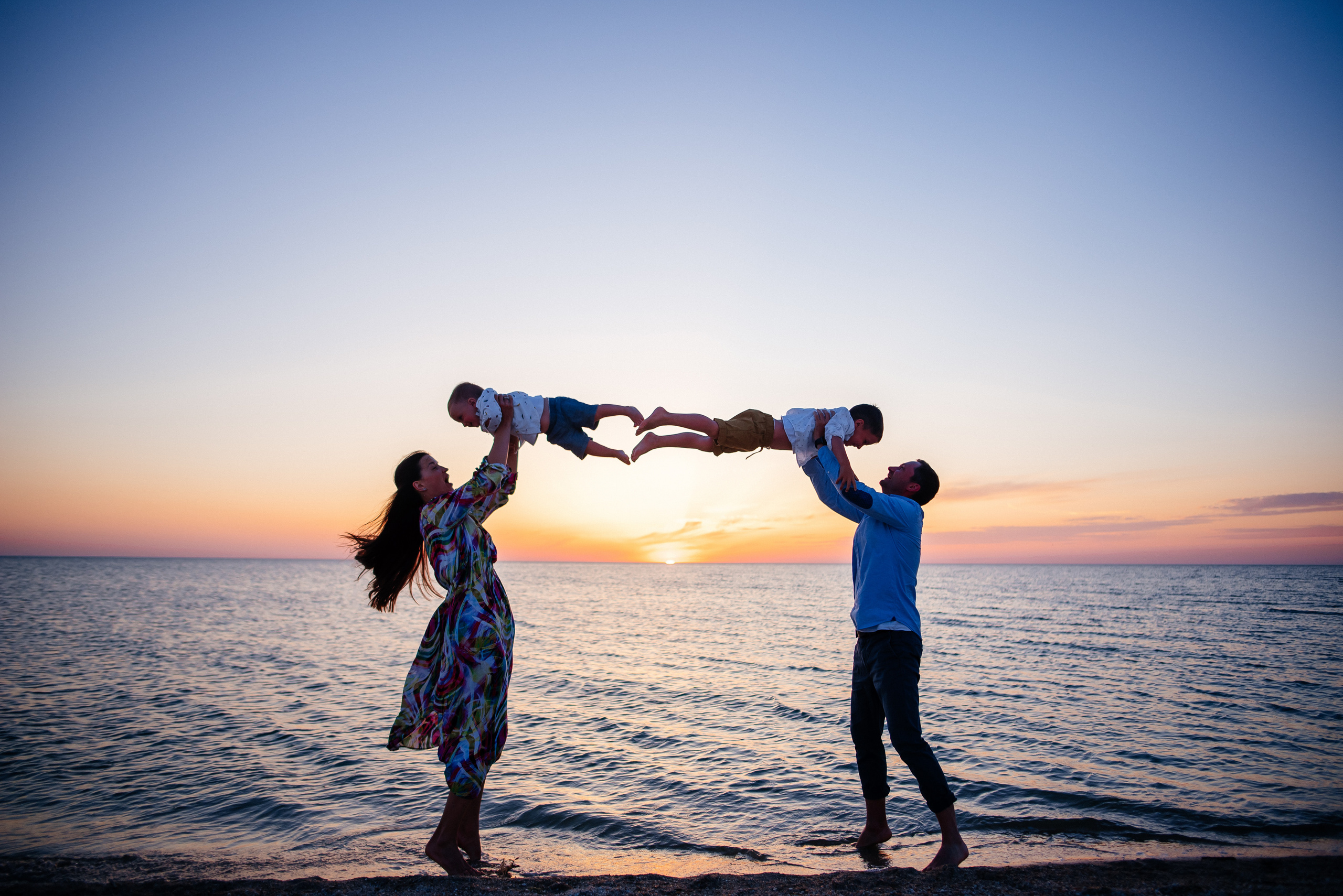 Семейная прогулка. Детский и семейный фотограф выпускной альбом Приморско-Ахтарск