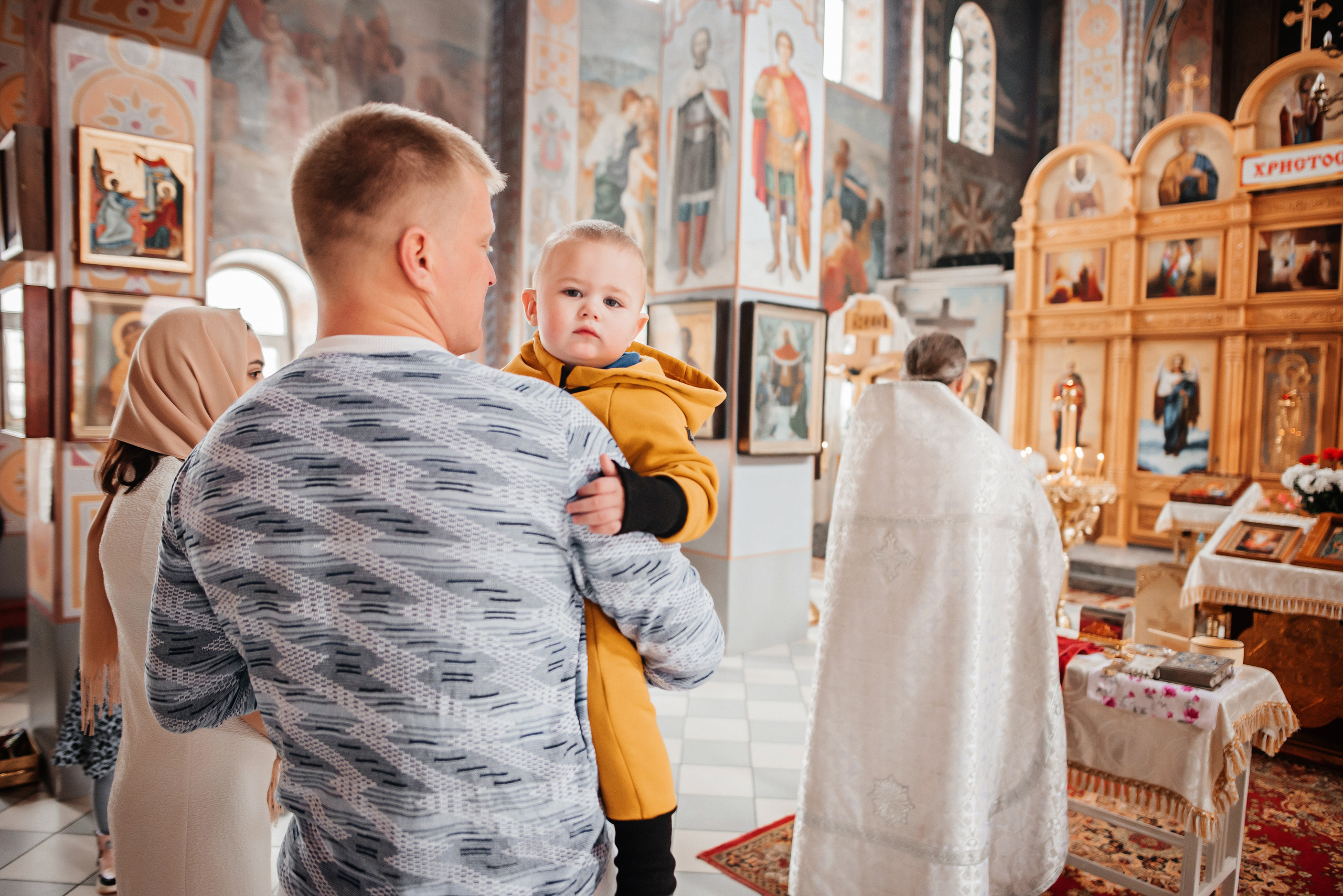 Крещение Ильи. Детский и семейный фотограф выпускной альбом Приморско-Ахтарск