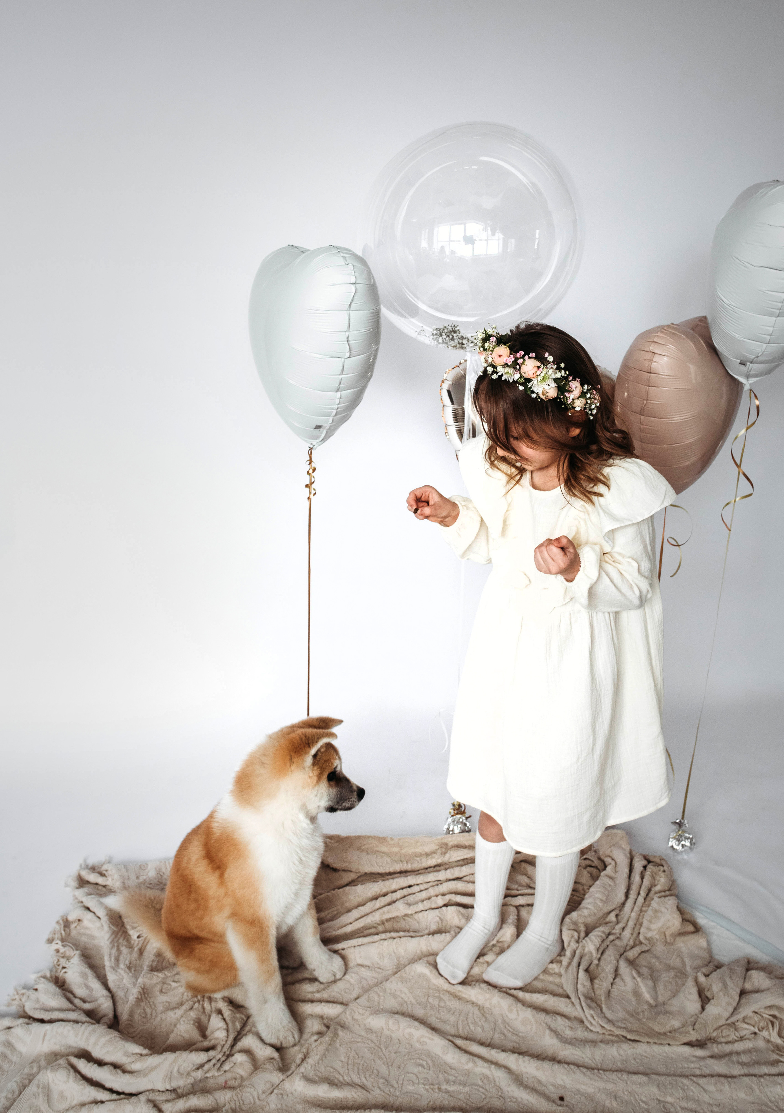 Фотодни со щенком. Детский и семейный фотограф выпускной альбом Приморско-Ахтарск