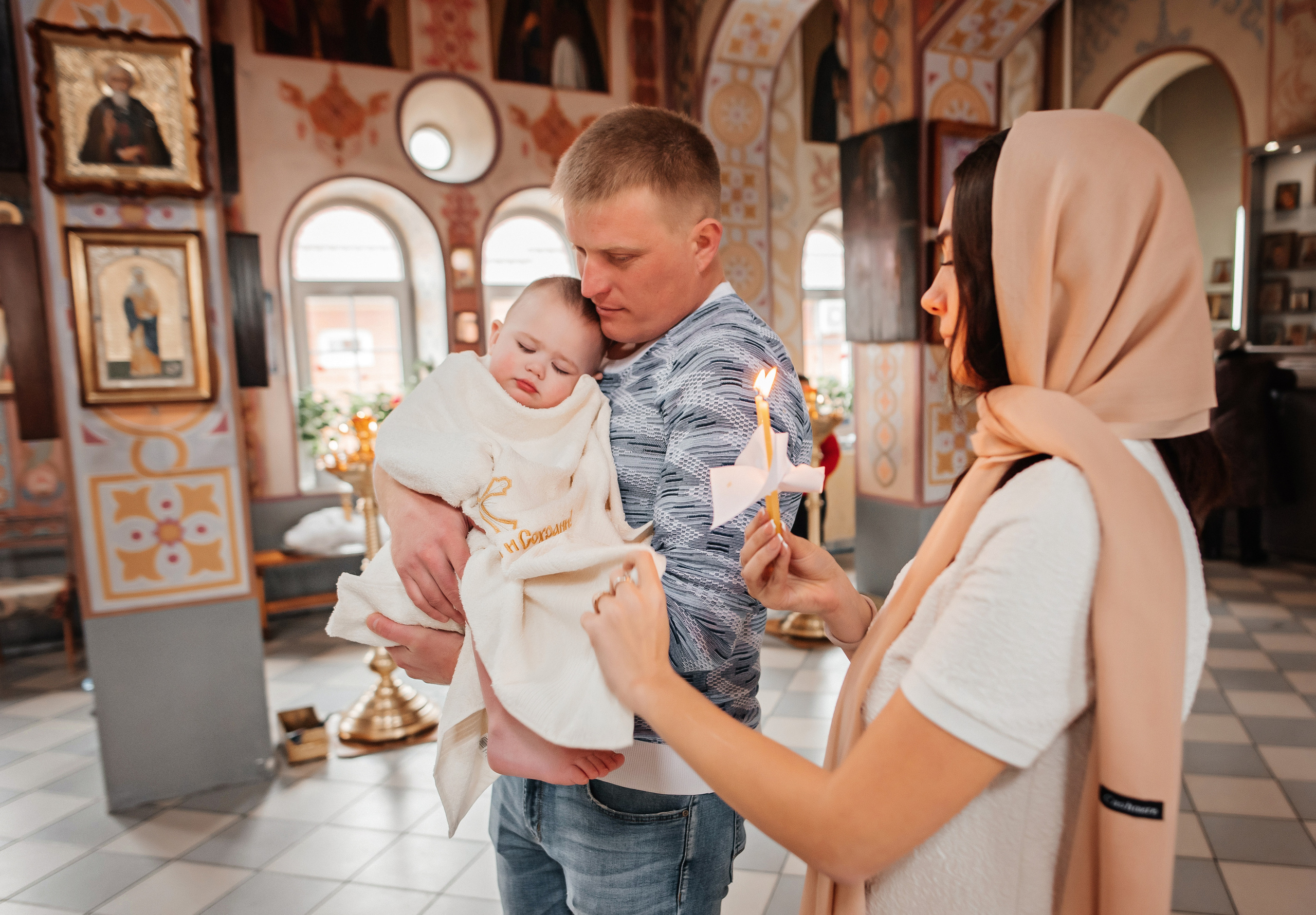 Крещение Ильи. Детский и семейный фотограф выпускной альбом Приморско-Ахтарск