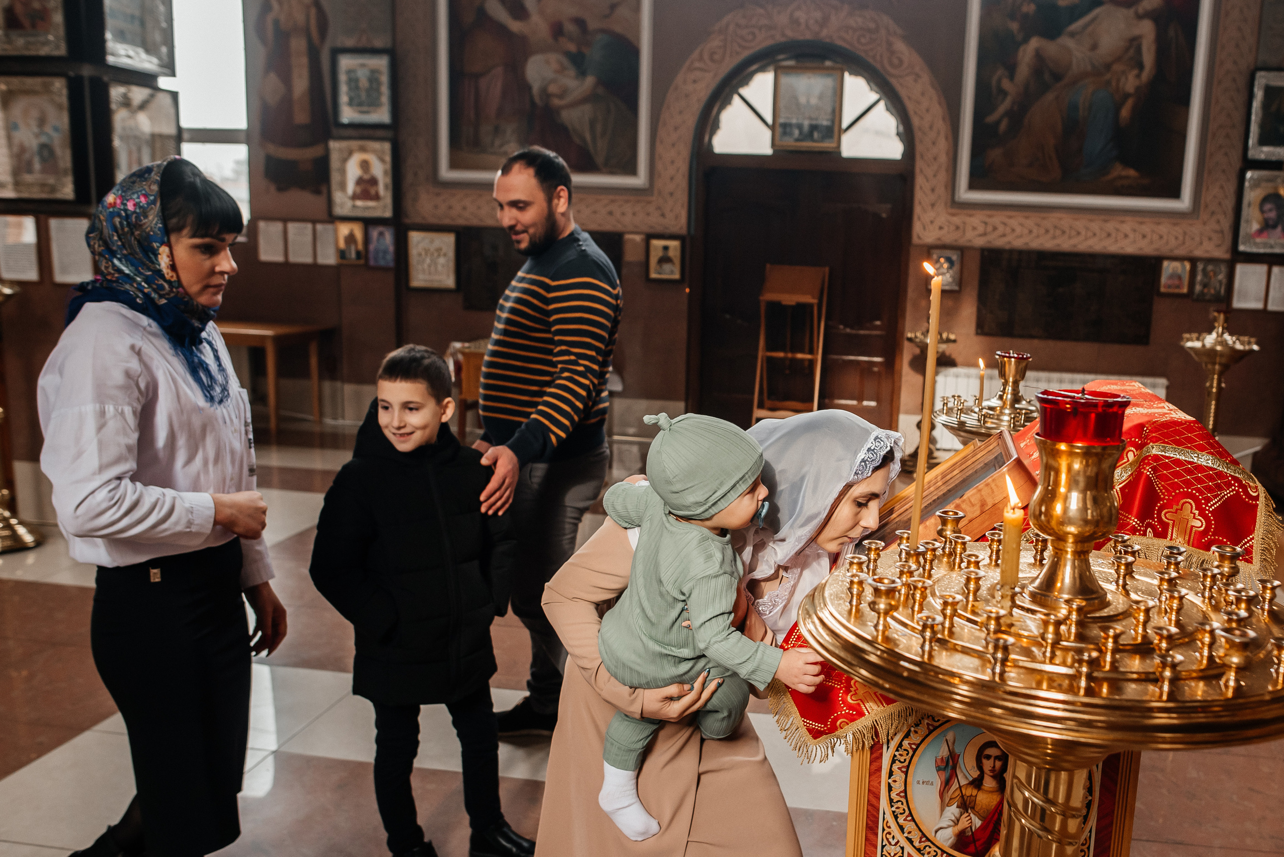 Крещение Марка. Детский и семейный фотограф выпускной альбом Приморско-Ахтарск