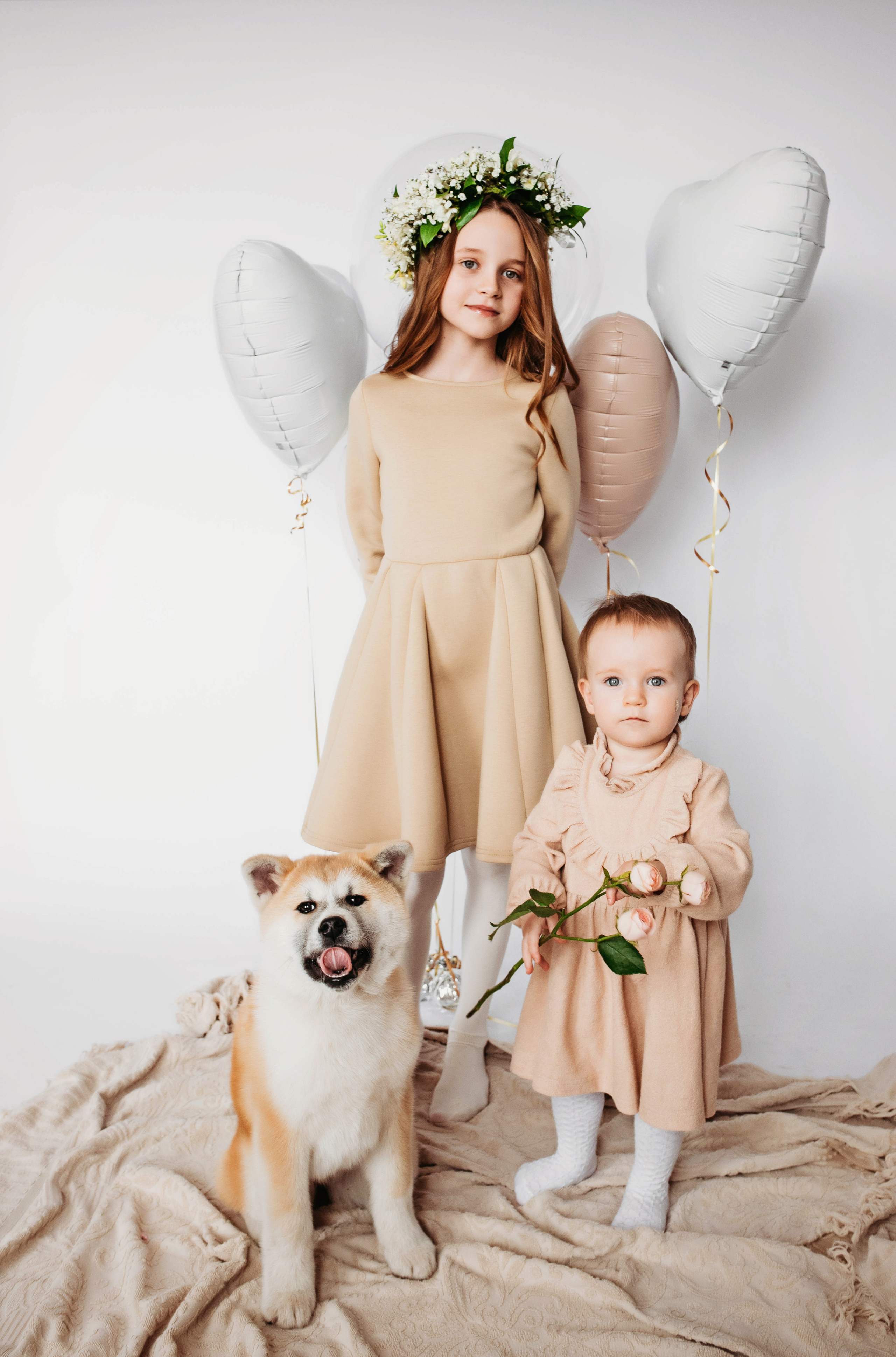 Фотодни со щенком. Детский и семейный фотограф выпускной альбом Приморско-Ахтарск