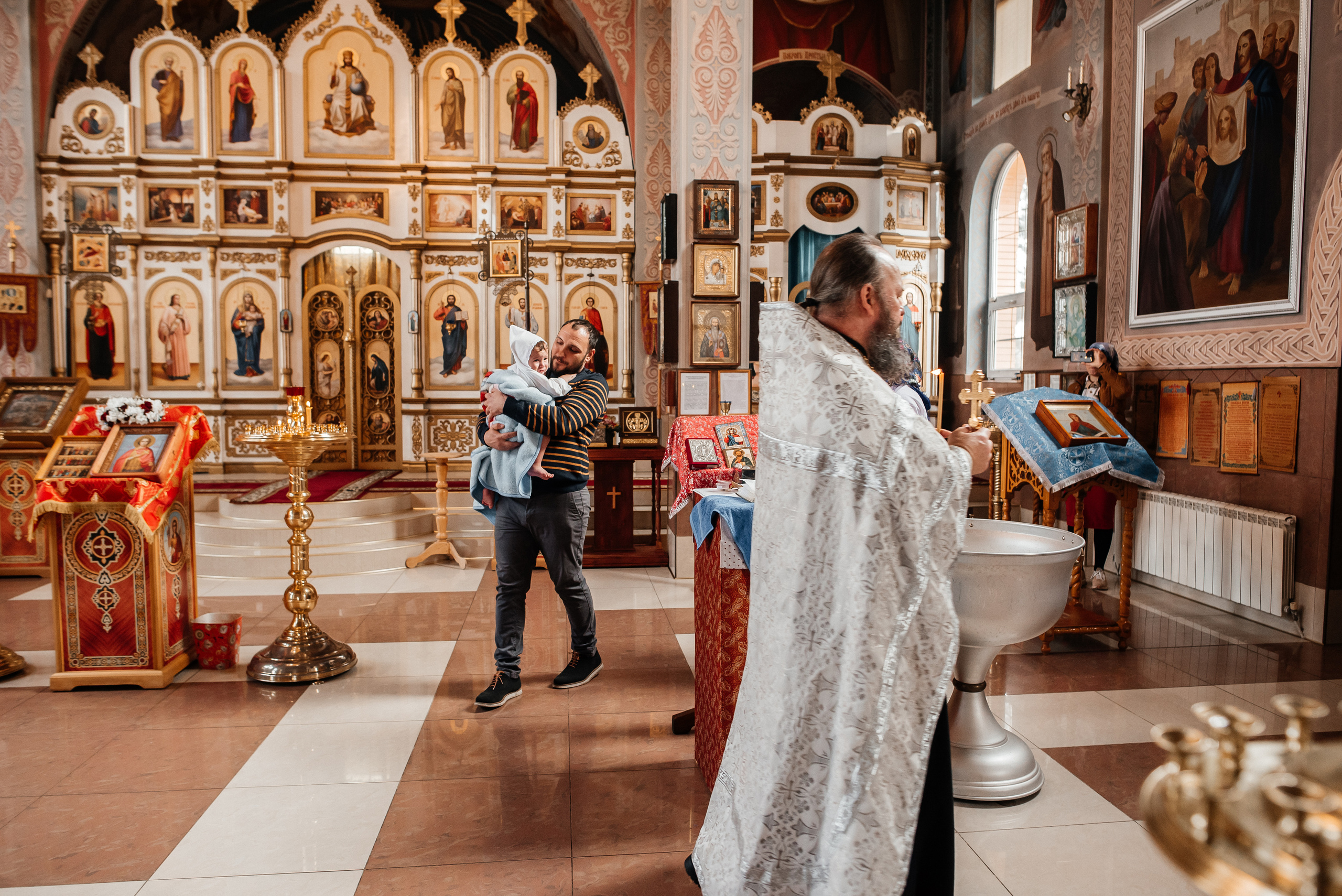 Крещение Марка. Детский и семейный фотограф выпускной альбом Приморско-Ахтарск