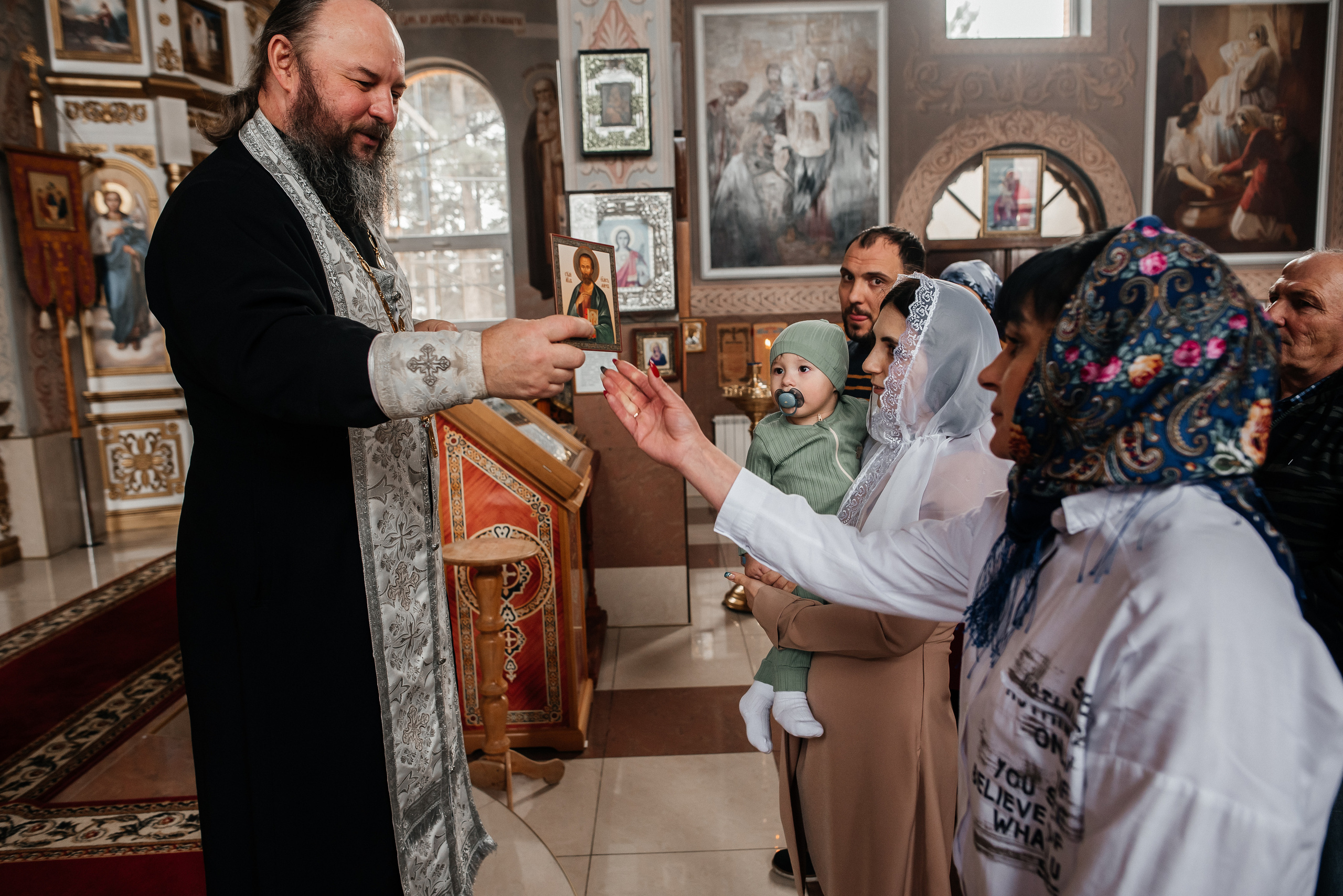 Крещение Марка. Детский и семейный фотограф выпускной альбом Приморско-Ахтарск