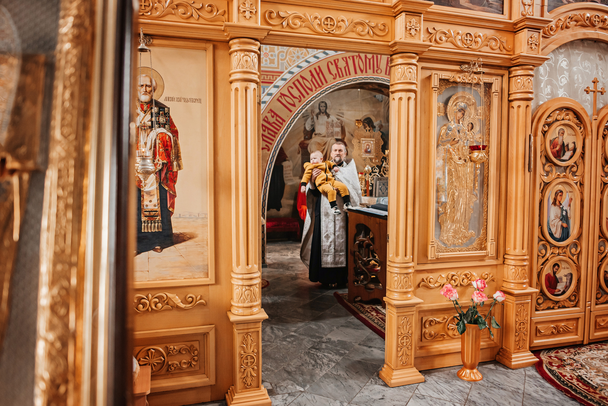 Крещение Ильи. Детский и семейный фотограф выпускной альбом Приморско-Ахтарск