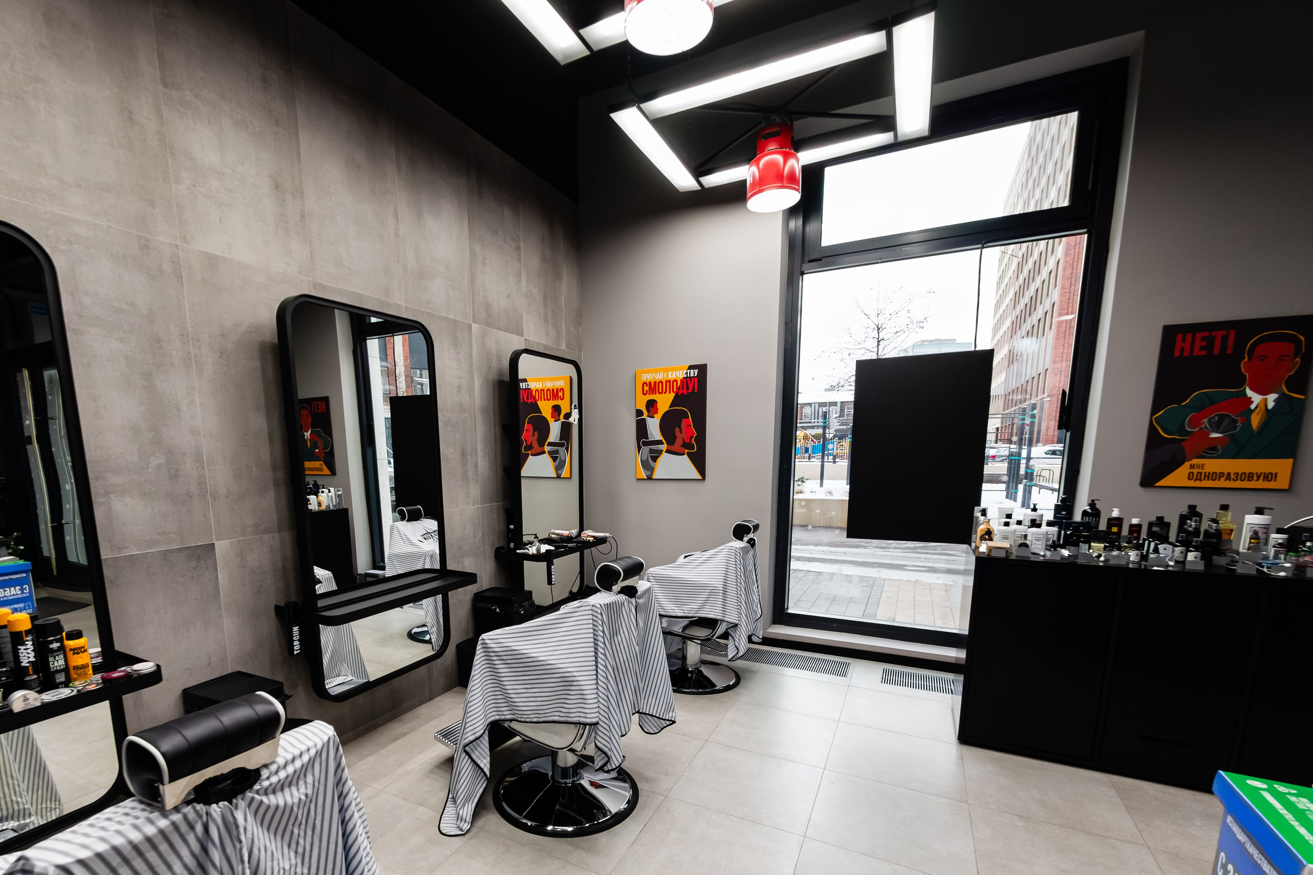 Интерьер TOPGUN. Фотограф Илья Варакин