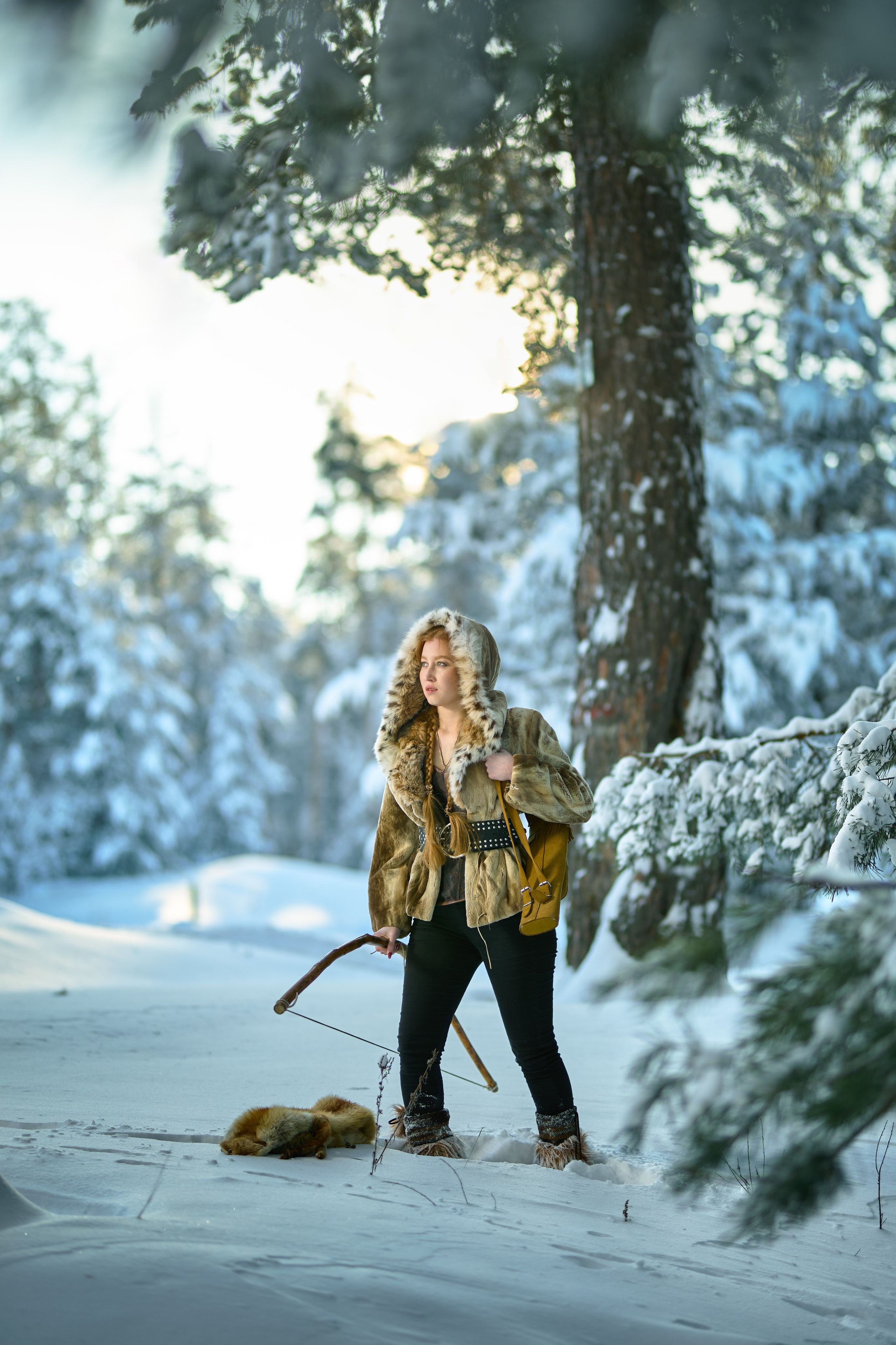 Фотосессия охотница. Владимир Суздалов (ProMaXe) — Портретный фотограф, тематические фотосессии в Чебоксарах