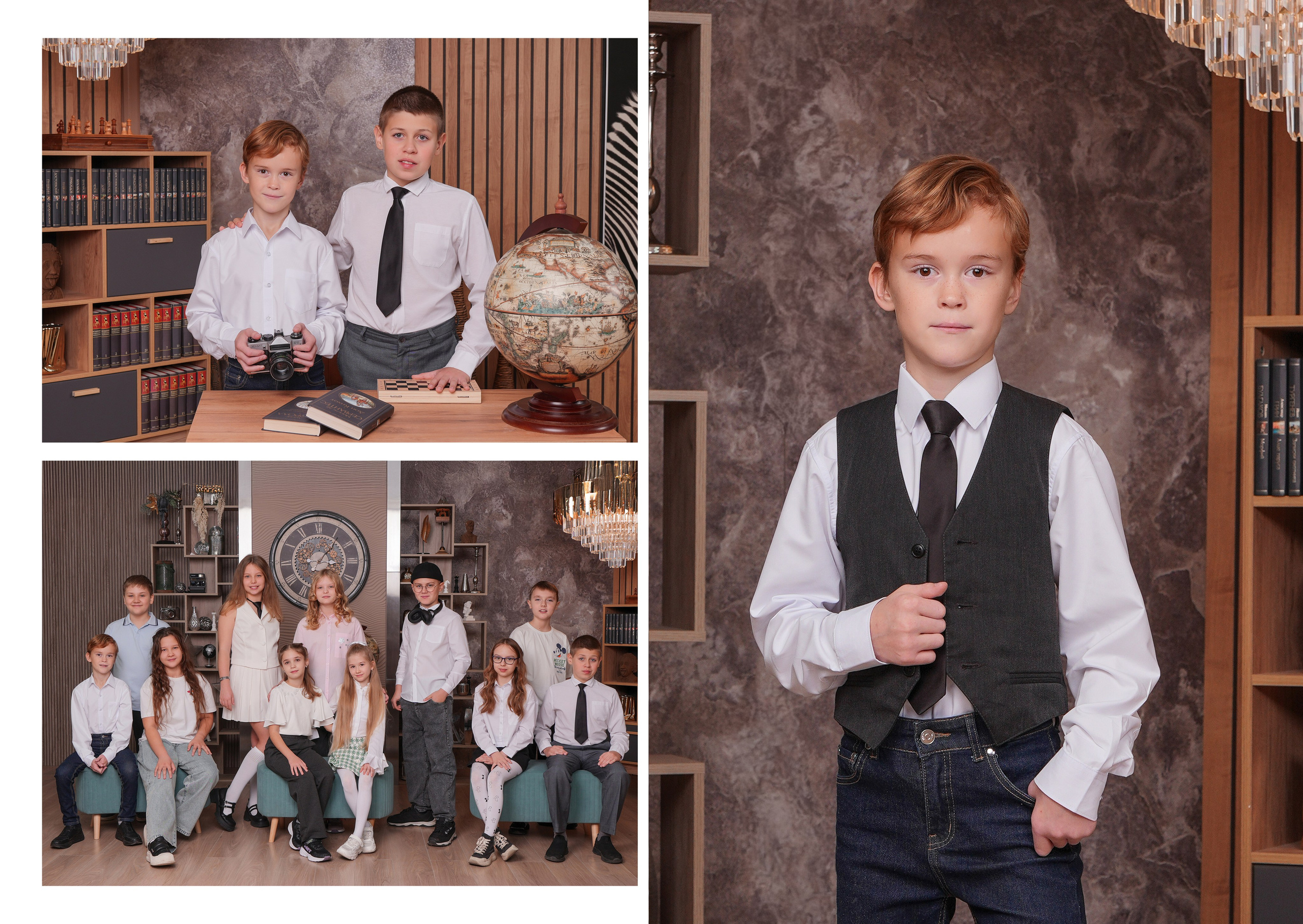 ЛИЦЕЙ 64 4 В. Красивый выпускной альбом в Краснодаре