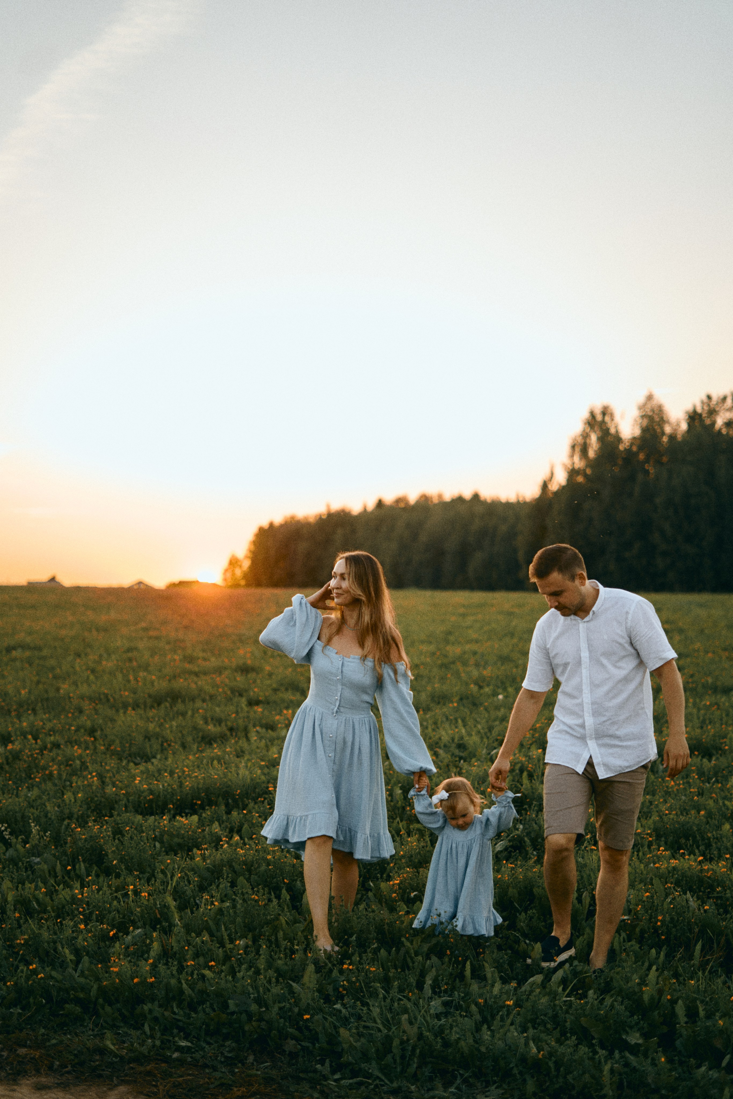 Лето, стирка и закат. Фотограф Киров Анжелика Некрасова