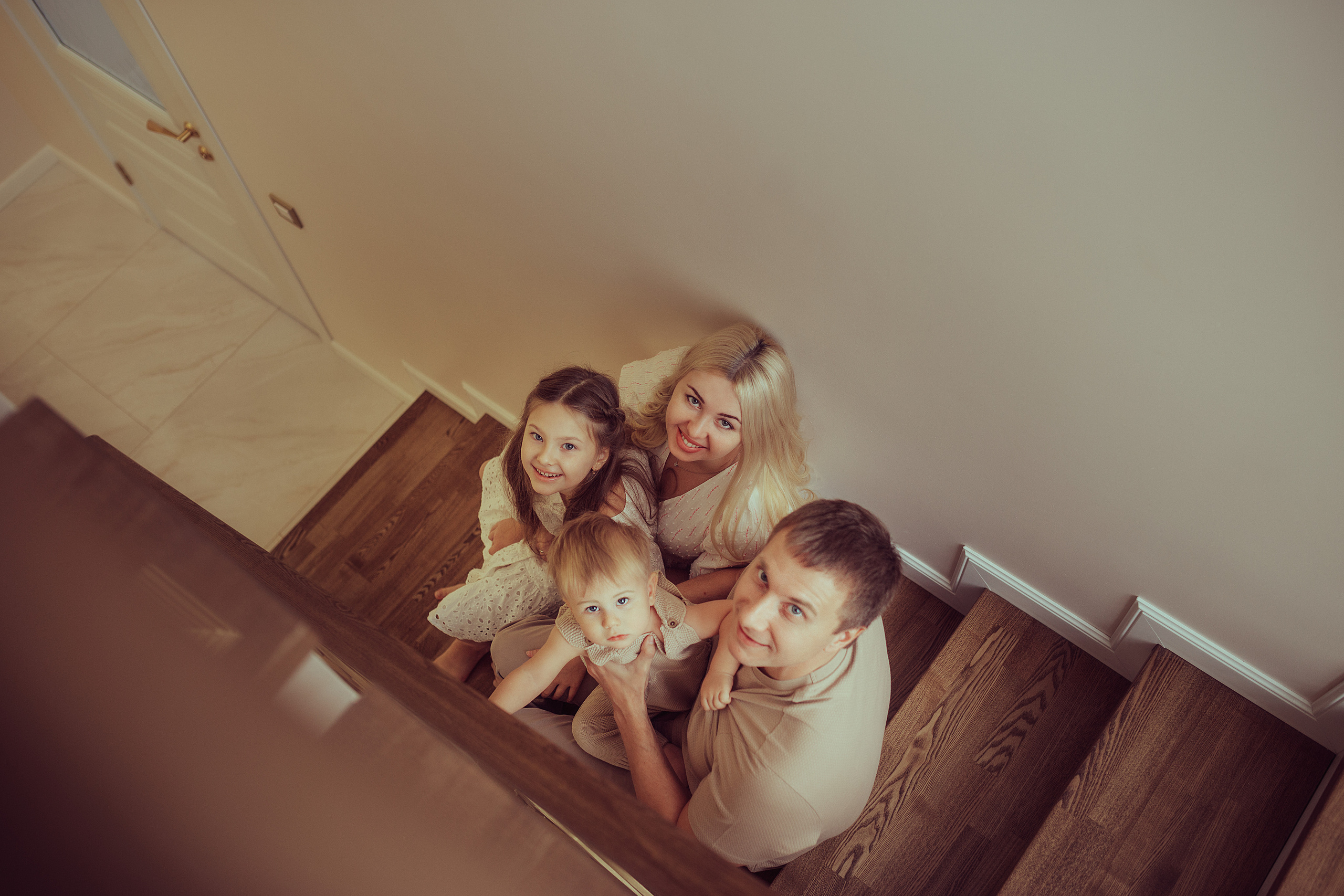 Новогодняя история дома. Семейный фотограф в Москве Натали Момот