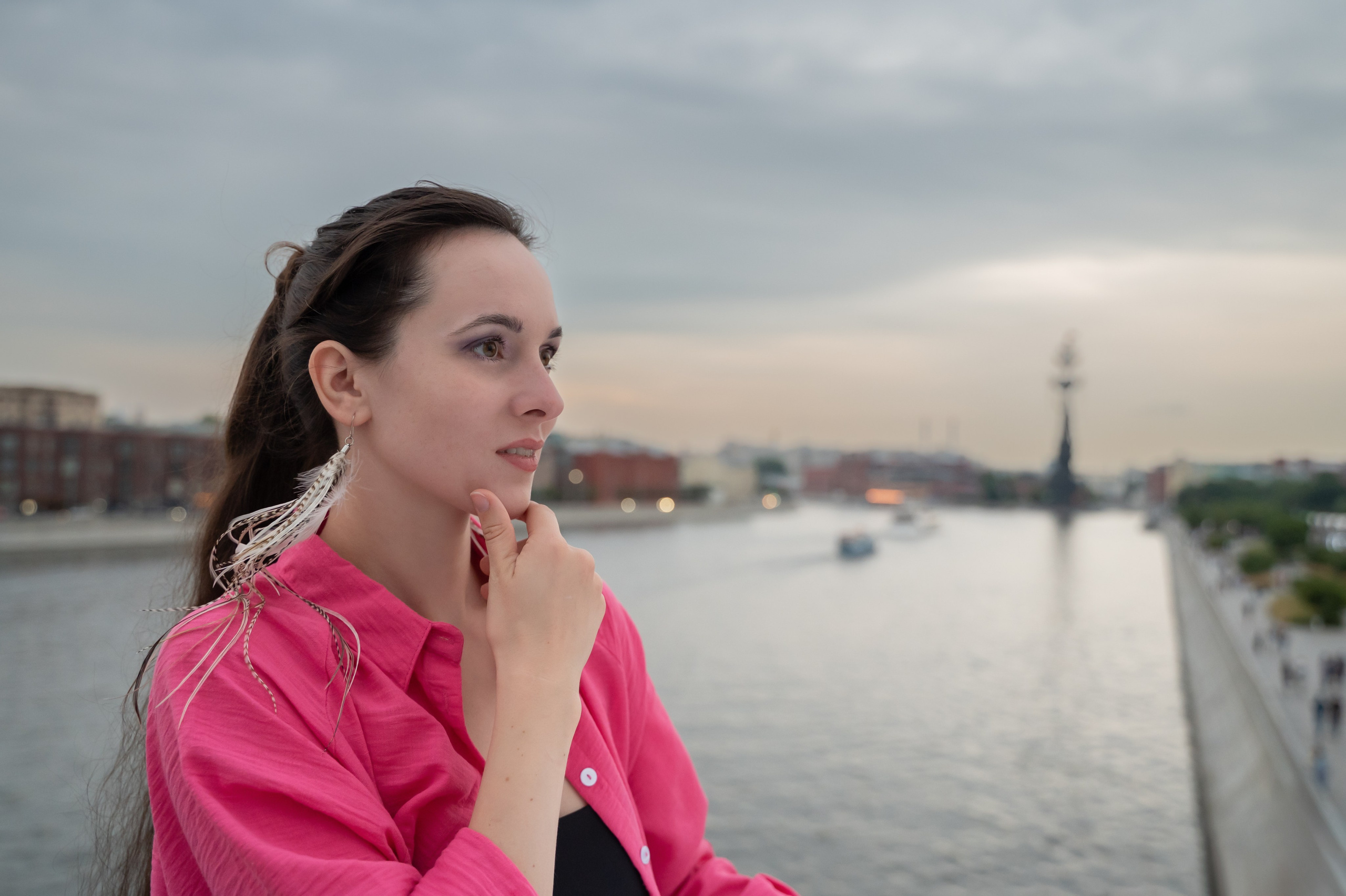 Фотосессия на улице в Москве. Портретный фотограф в Москве Казьмина Олеся