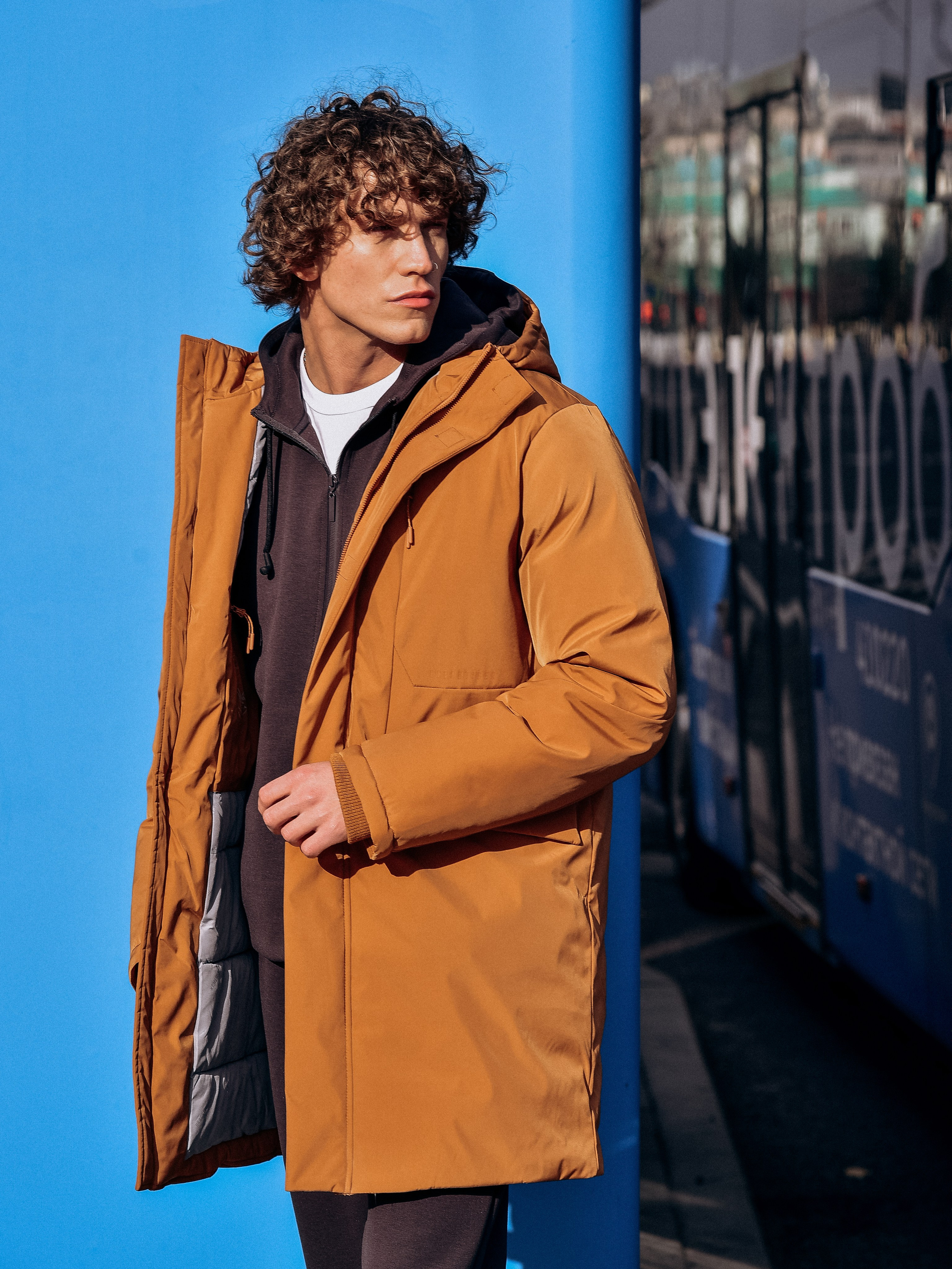 Стрит съемка верхней одежды