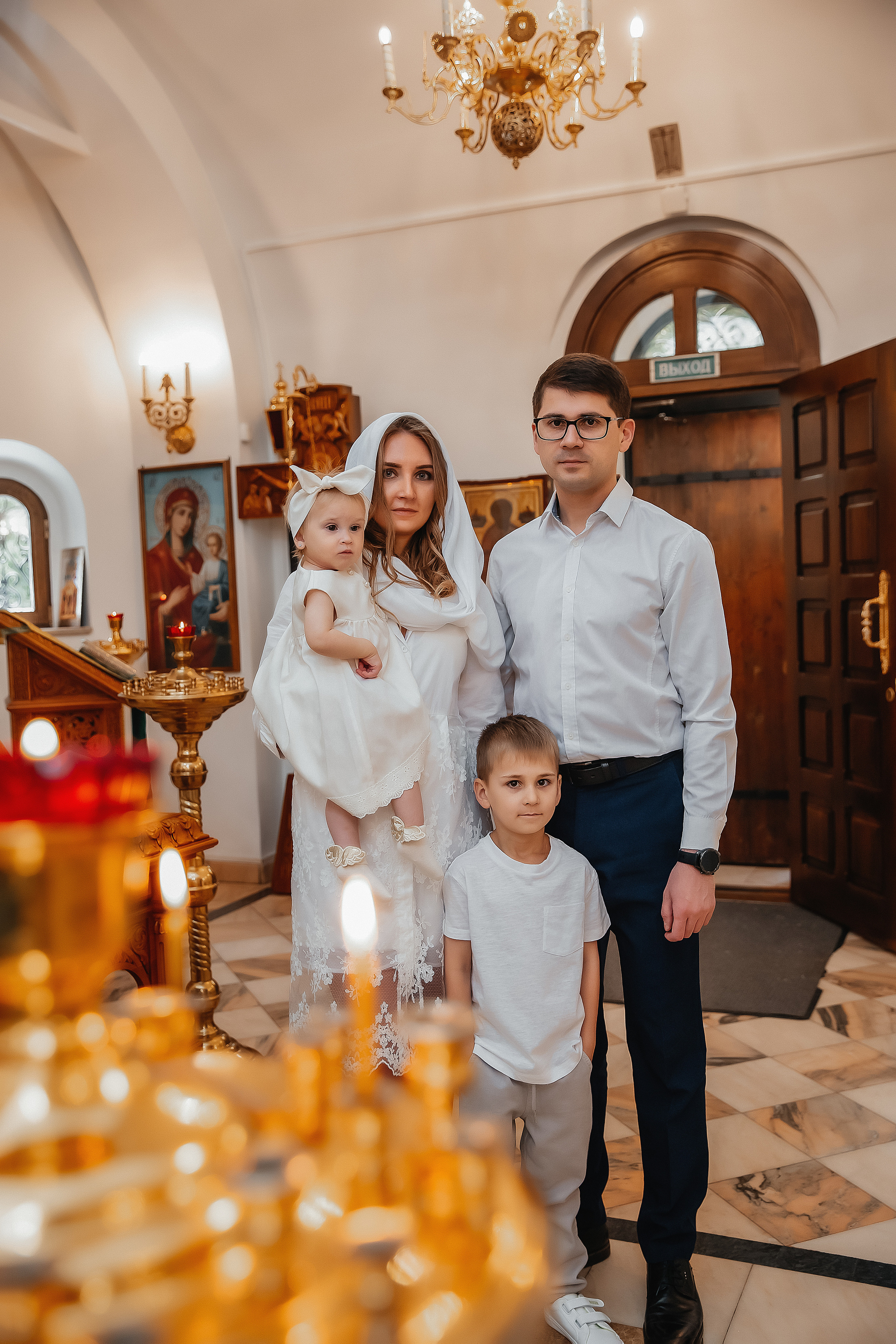 Крещение Венчание. Семейный и детский фотограф в Москве и МО Крюкова Надежда