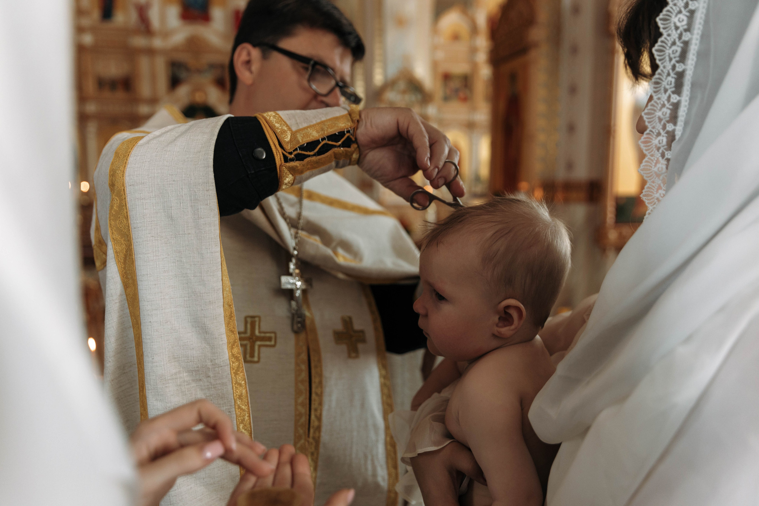 Таинство Крещения Льва. Фотограф Сальск Катерина