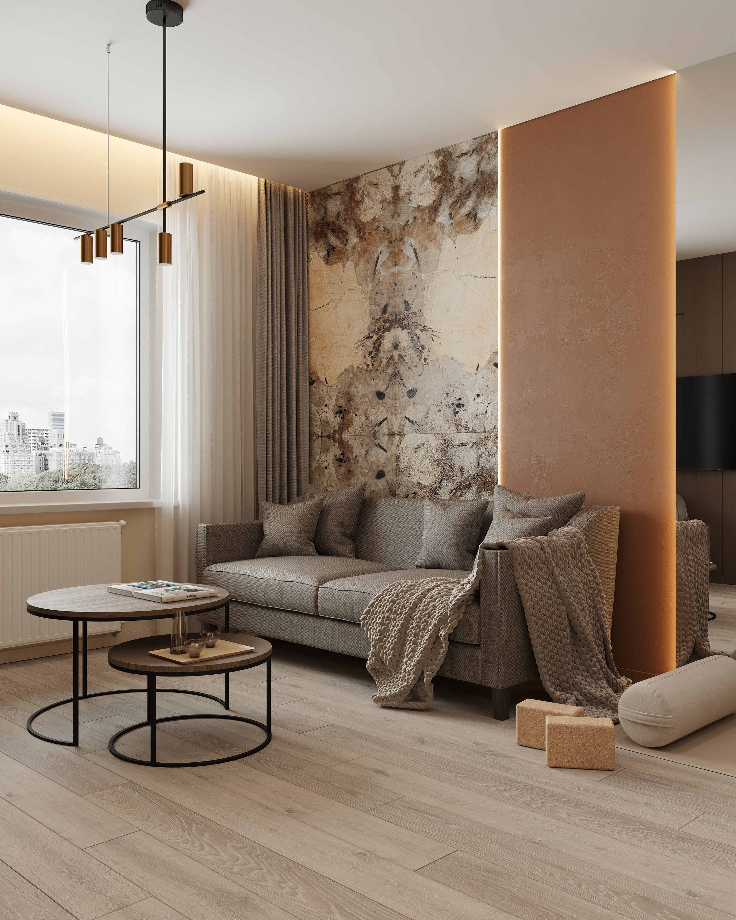 SPB | OFFICE WELL 59 м². 3d визуализатор Анастасия Науменко