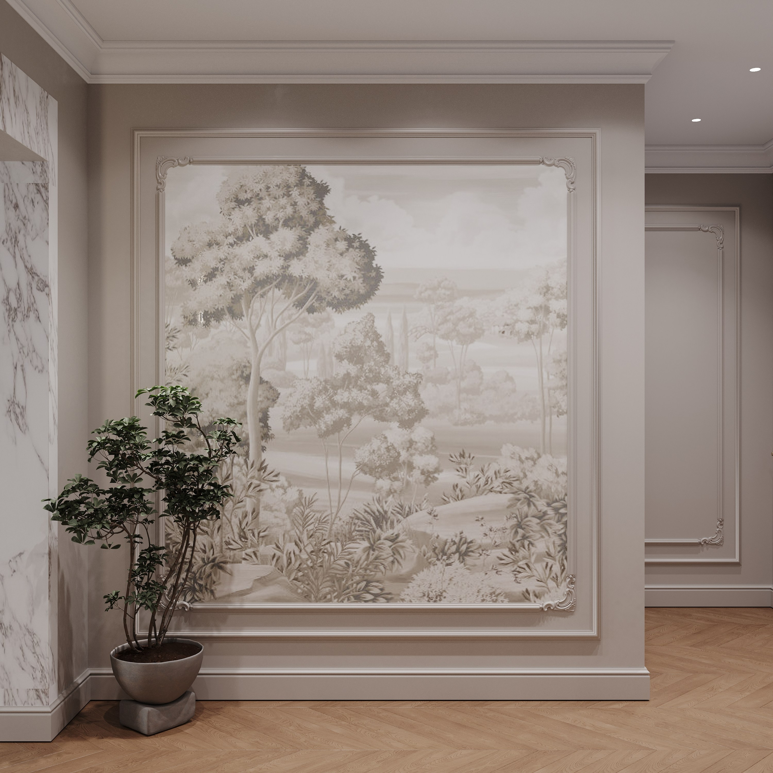 ЖК Легенда Московский 65 106 кв.м, г. Санкт-Петербург. 3d визуализатор Анастасия Науменко