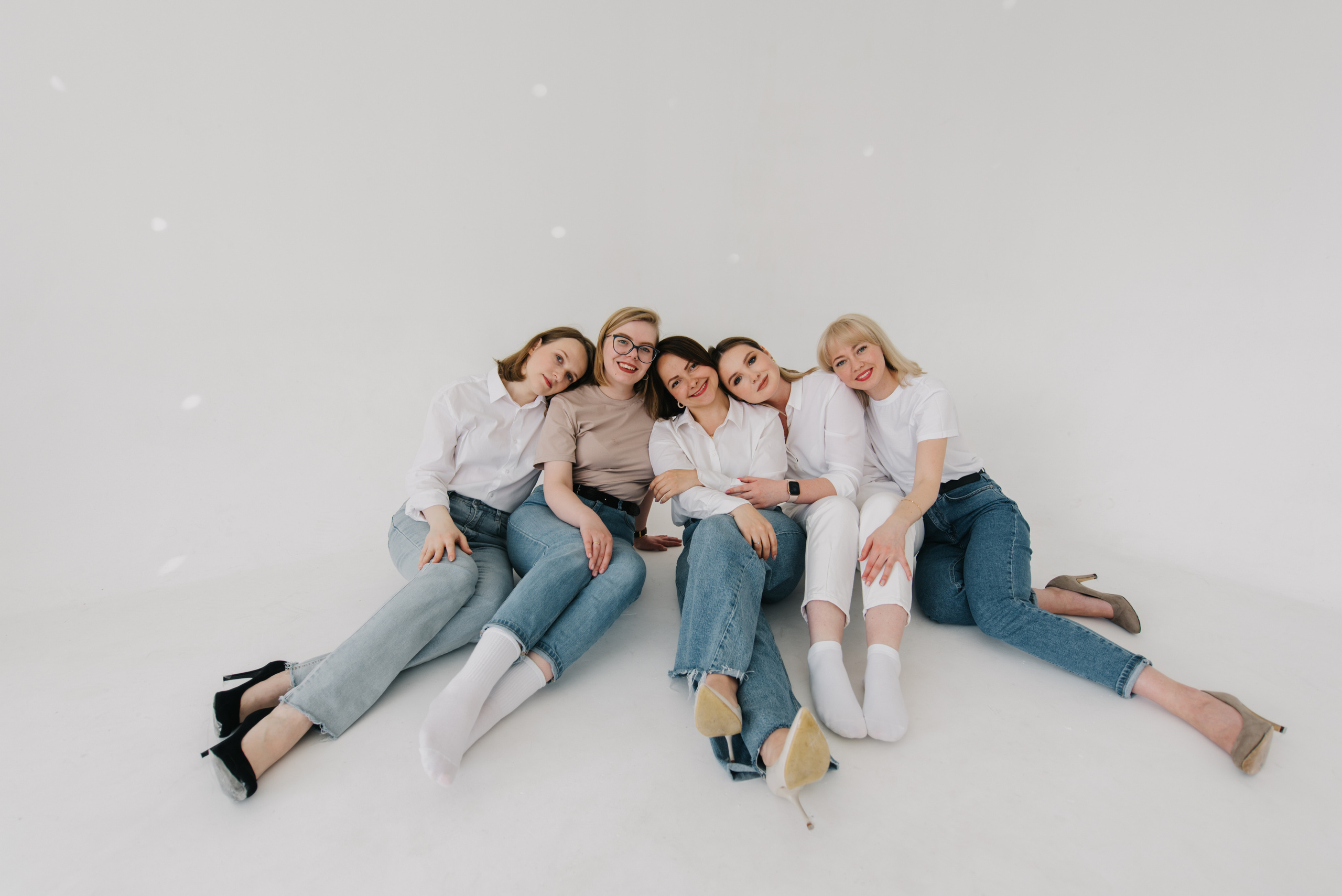 Мария и подруги. Фотограф Архангельск