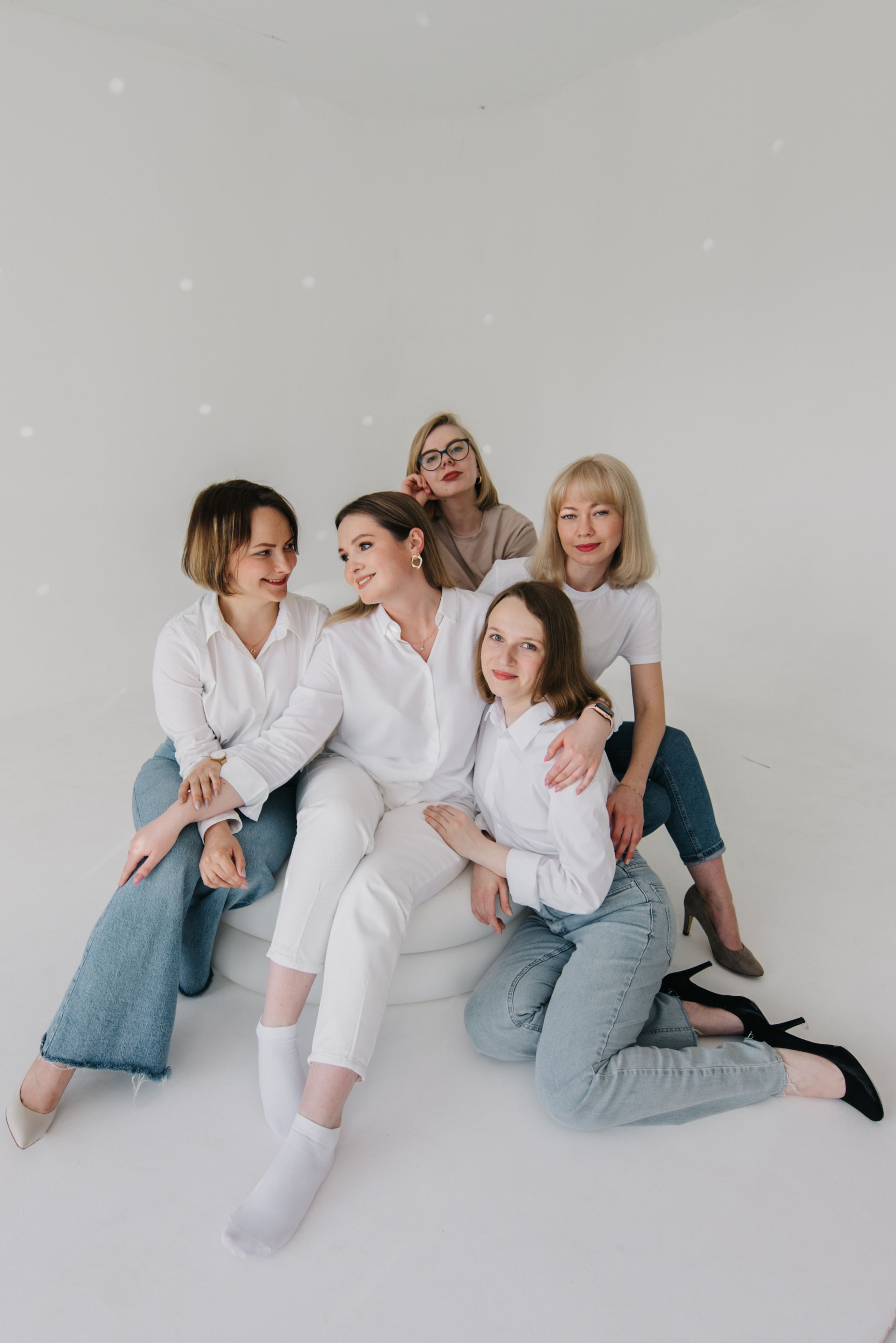 Мария и подруги. Фотограф Архангельск