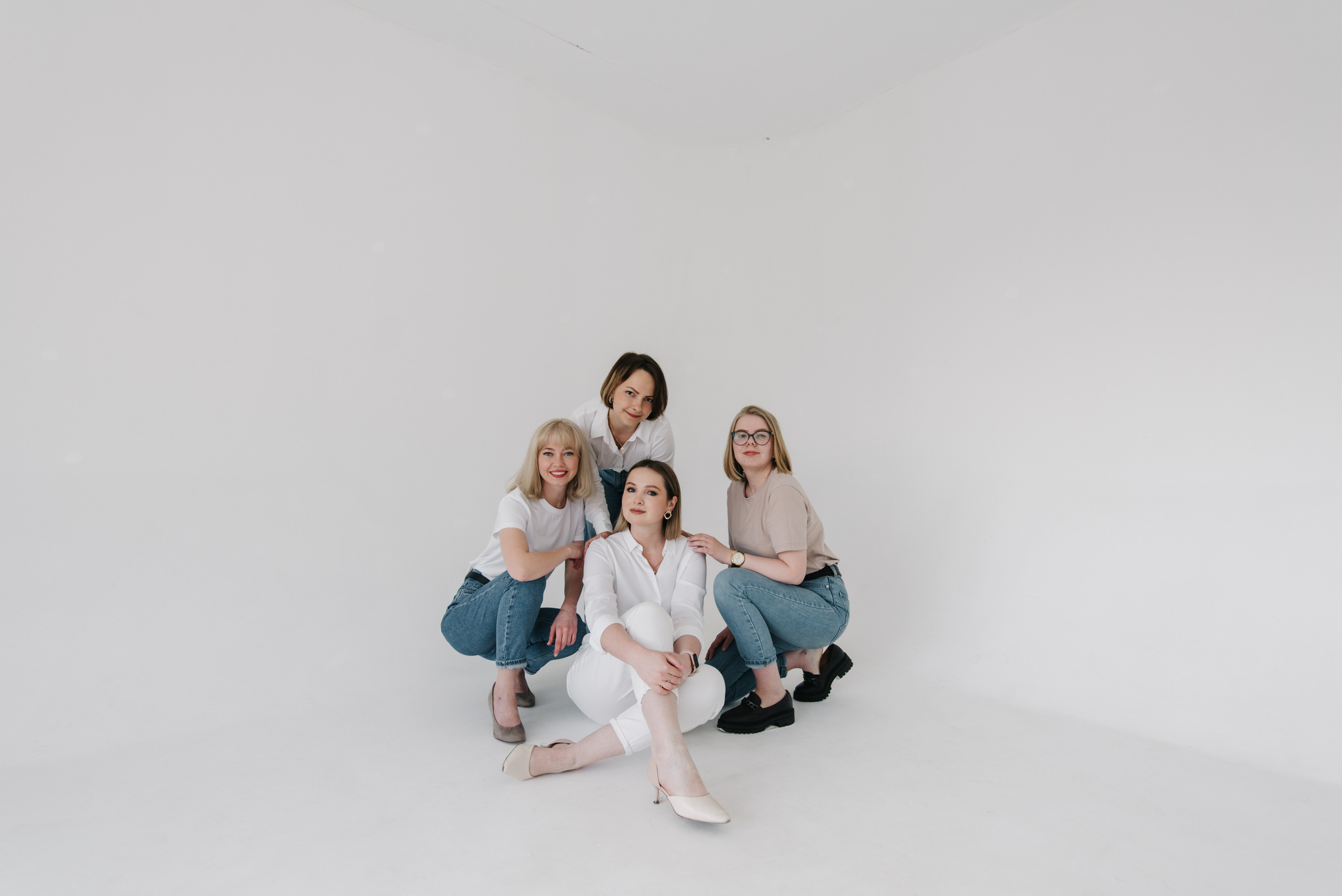 Мария и подруги. Фотограф Архангельск