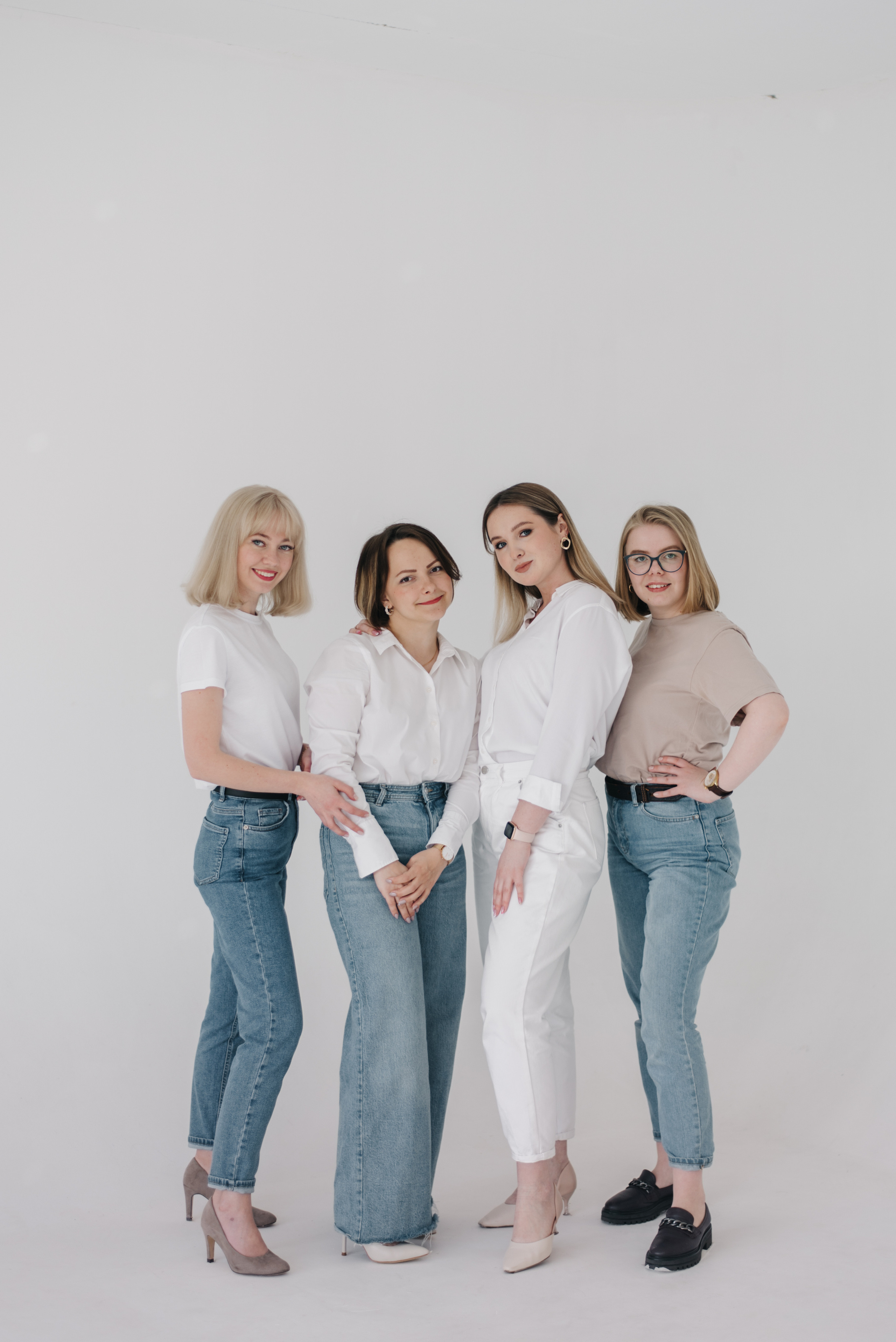 Мария и подруги. Фотограф Архангельск