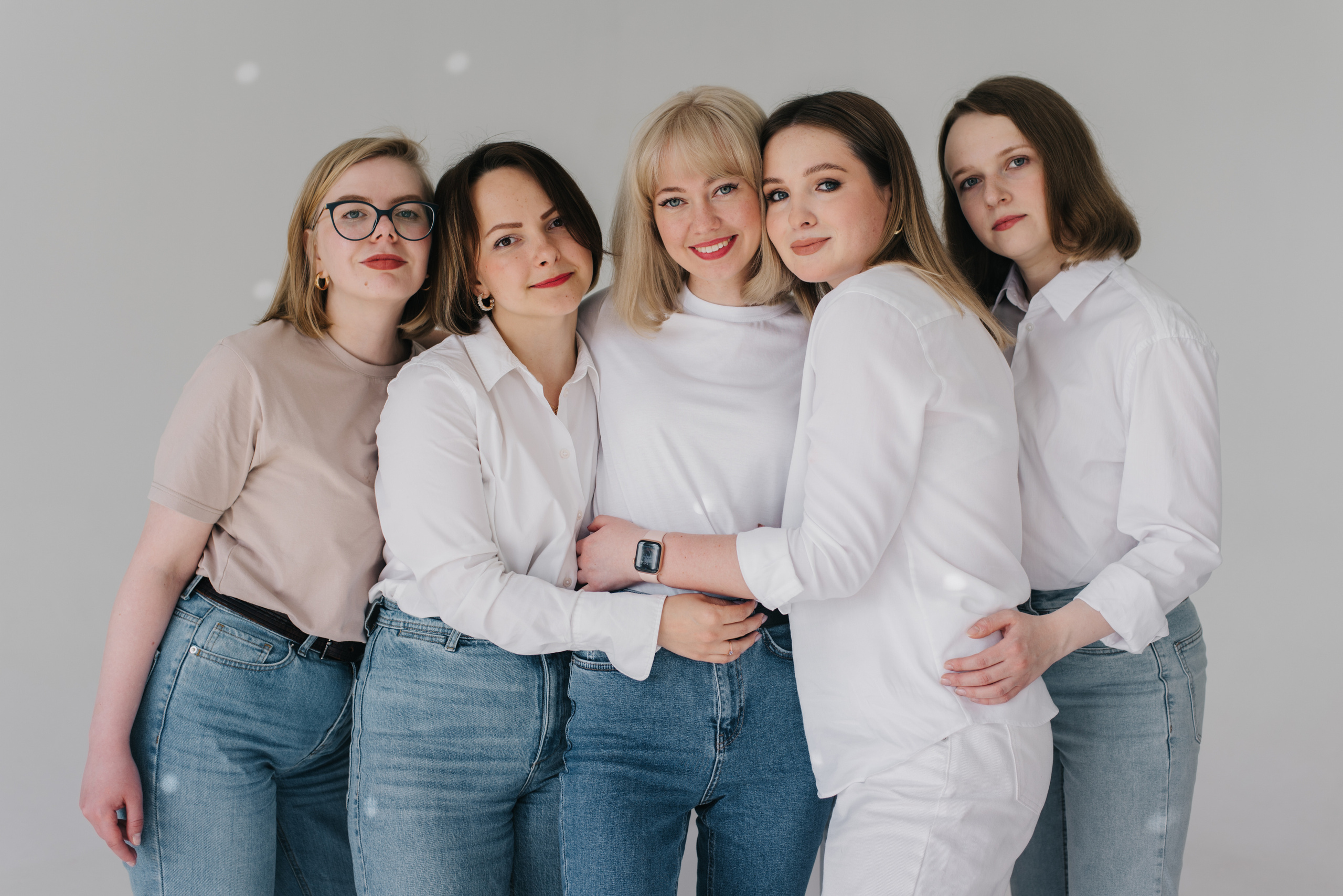 Мария и подруги. Фотограф Архангельск