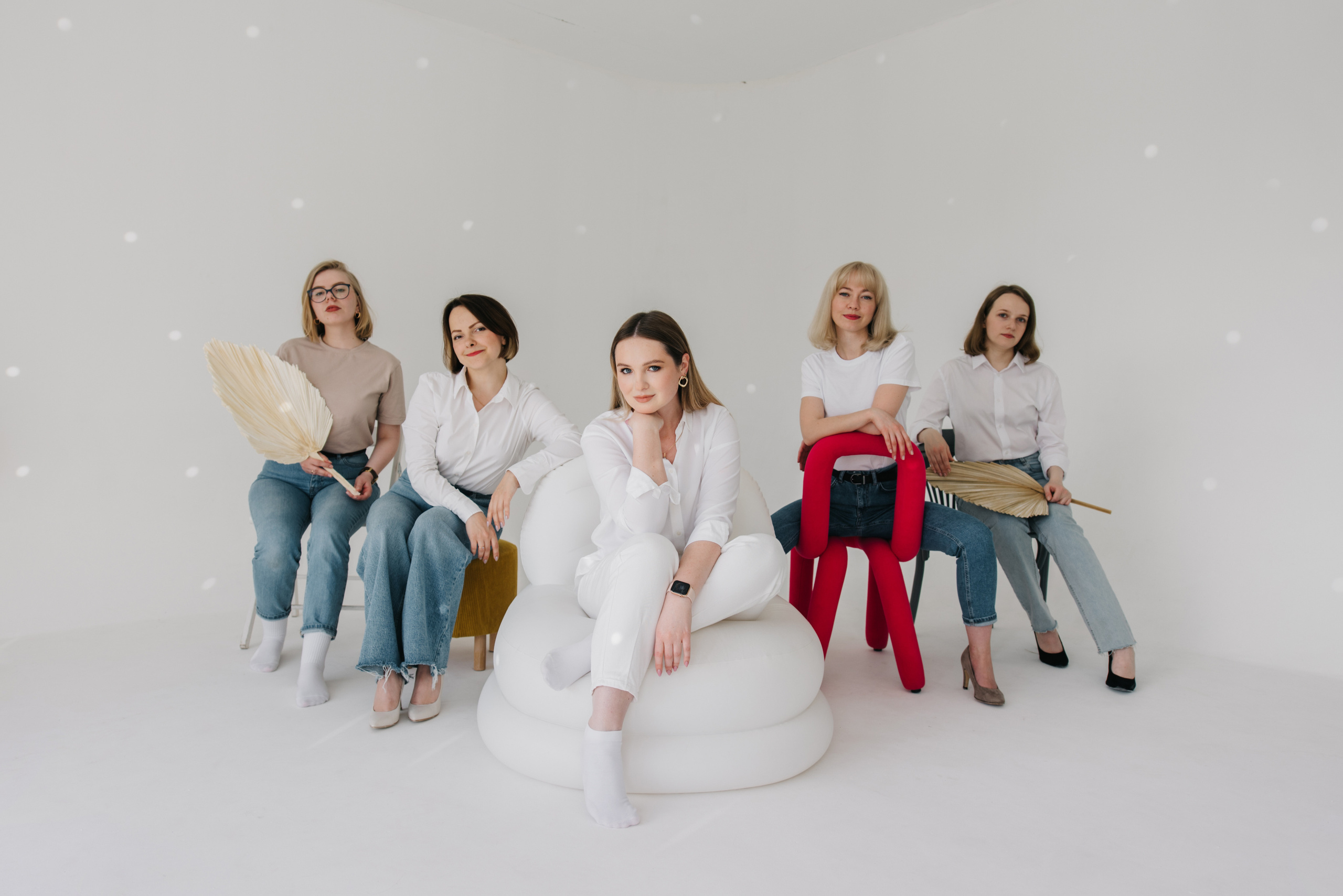 Мария и подруги. Фотограф Архангельск