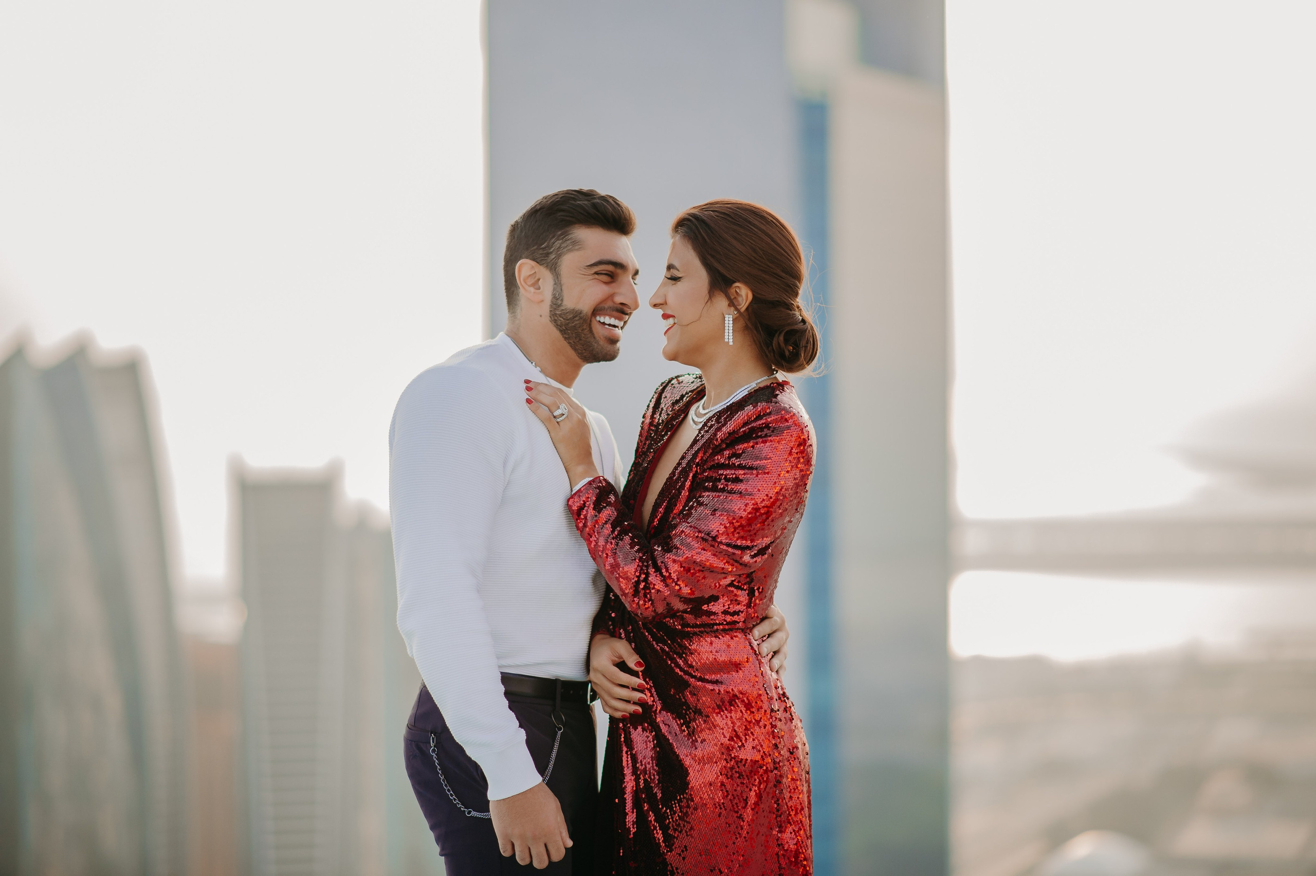 Love Story на высоте (Абу Даби). Фотограф в Москве и Санкт-Петербурге Дарина