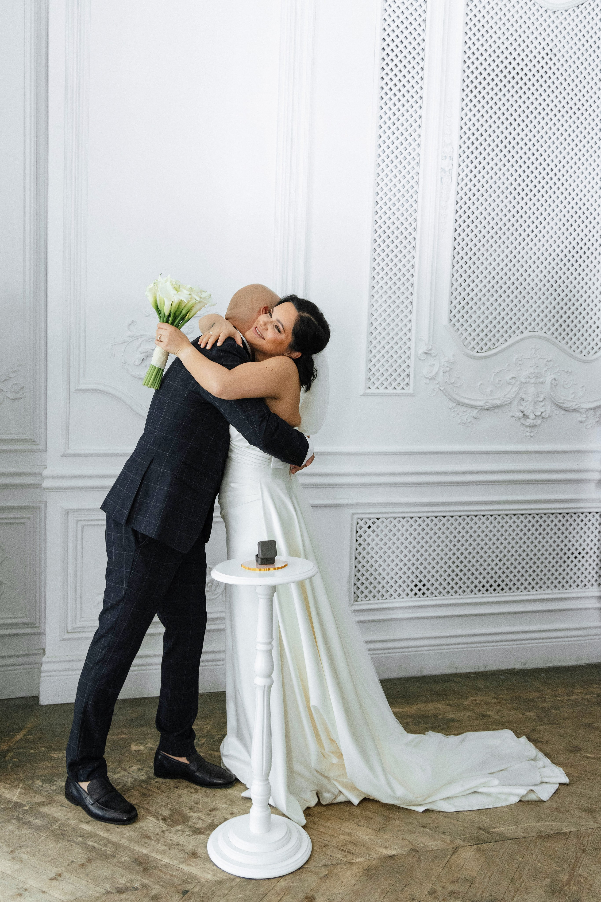 Стильное свадебное платье. Свадебный фотограф и видеограф в Москве, Виктор Архилюк