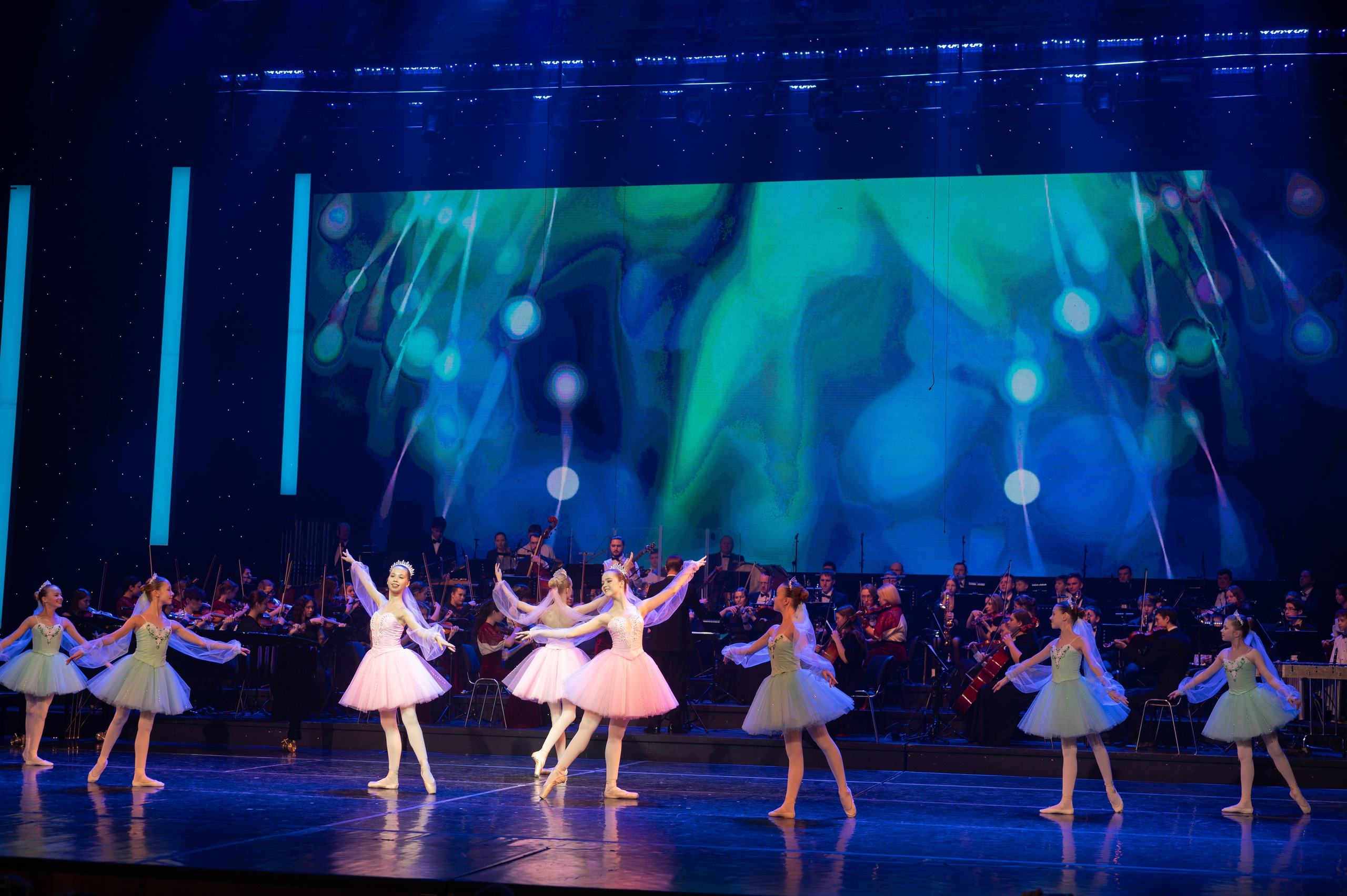 Отчетный концерт ДШИ «Гармония» «Зимняя гармония». Фотограф новорожденных, семейный детский в Тюмени Татьяна Морозова