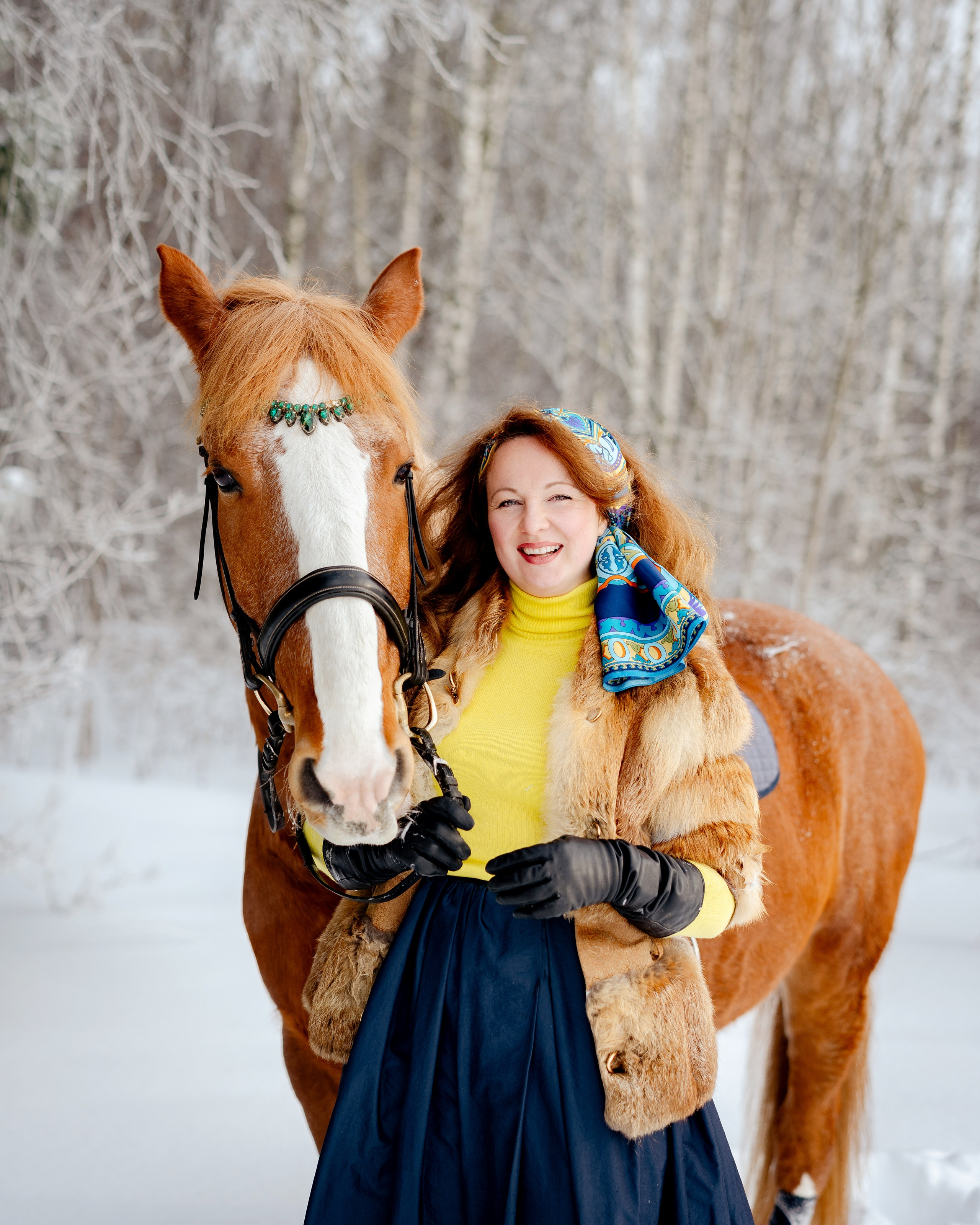 Ольга и Любимчик. Портретный и семейный фотограф в Москве/Видное