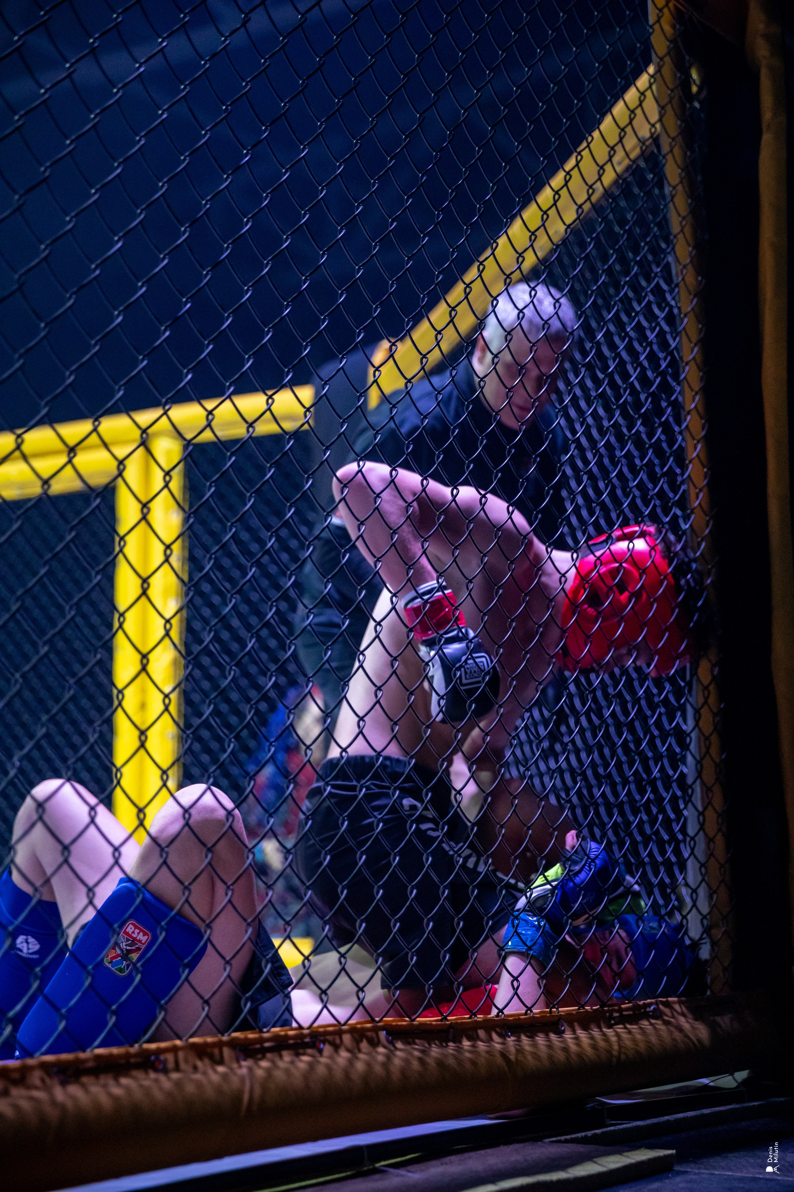 Бои в клетке «Северный Воин». Портретный фотограф Денис Милютин