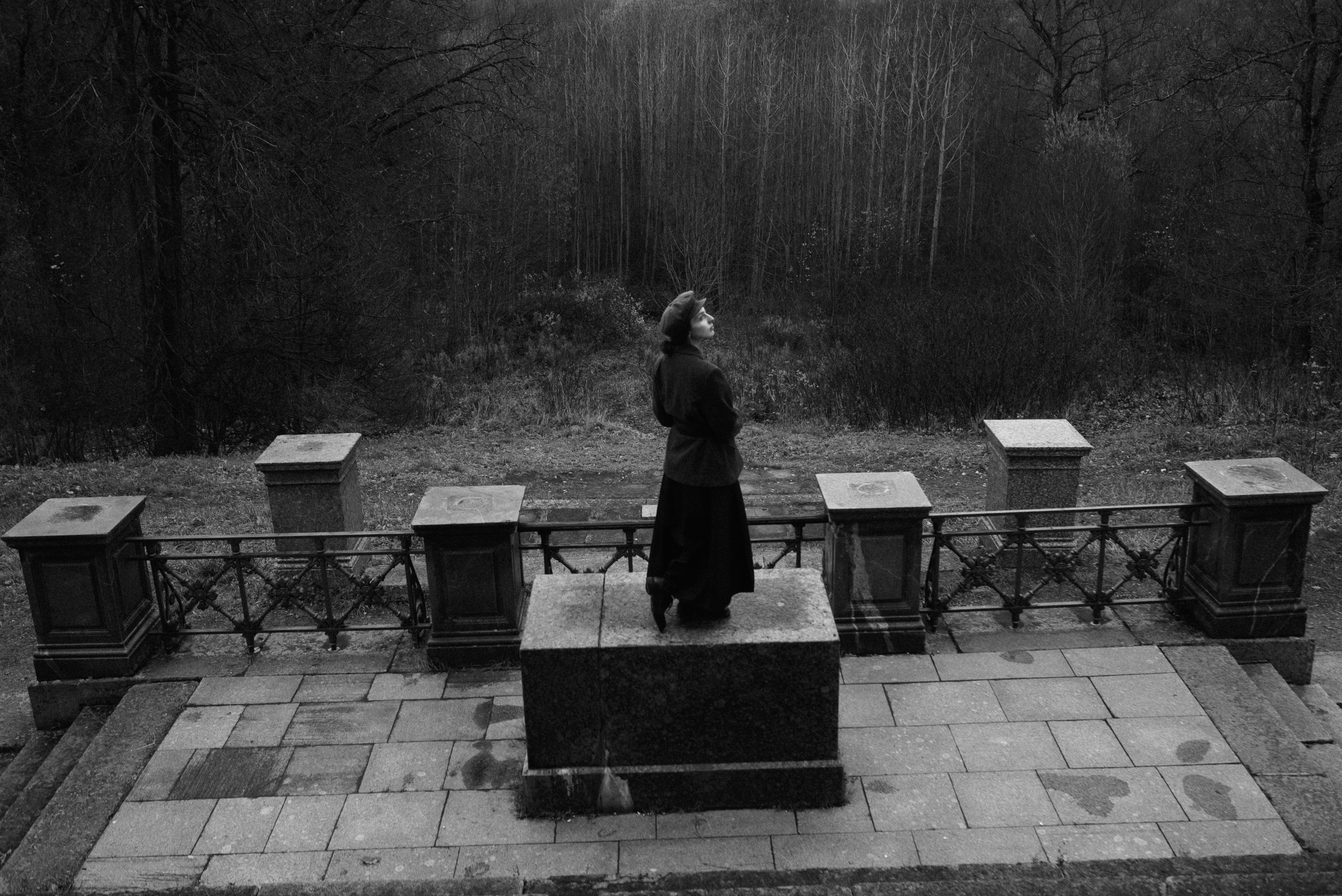 Алла (дворец Бельведер). Непарадное в парадных