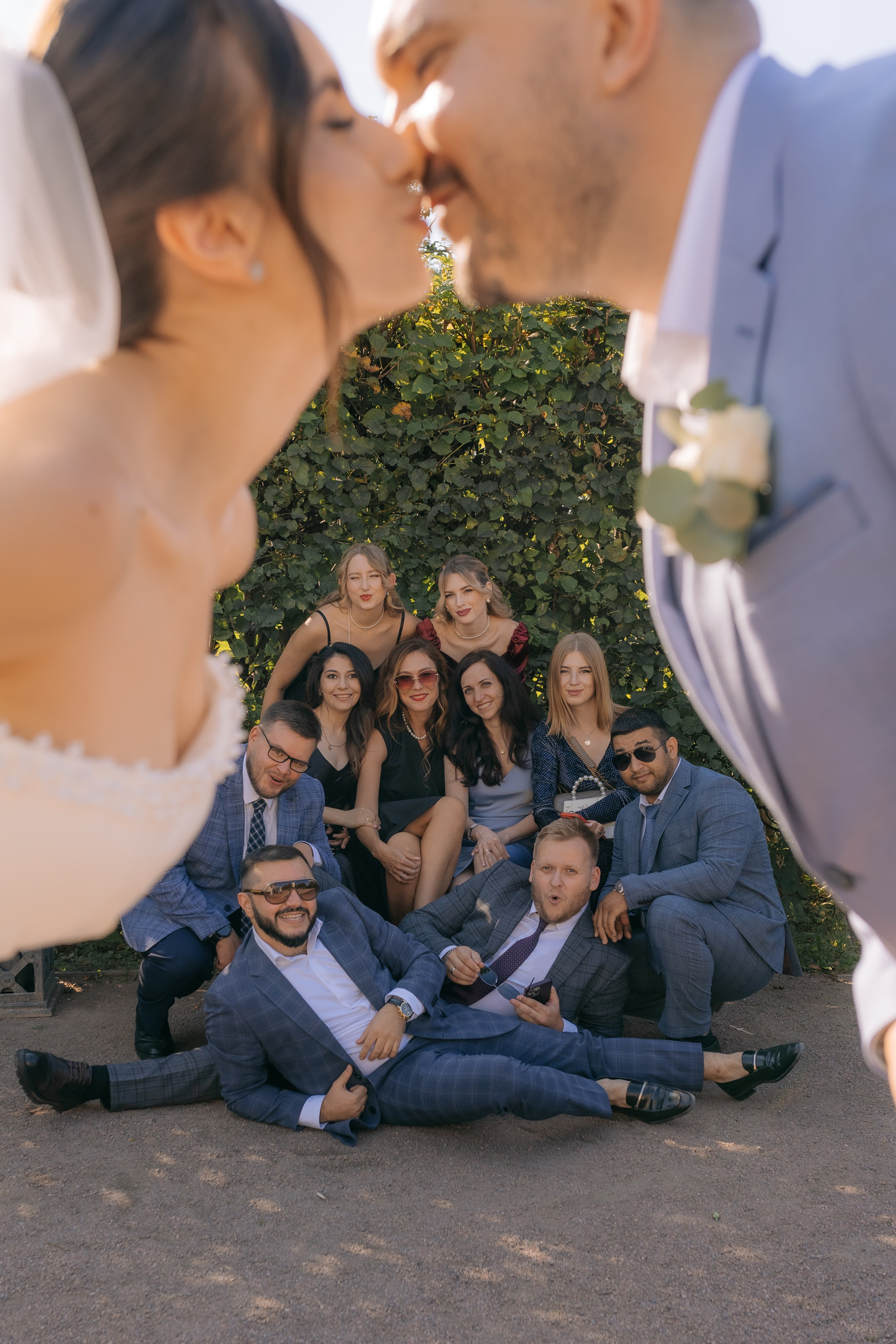 Свадебная фотосессия в Москве, парк Кусково. Свадебный фотограф в Москве Анна Полушина