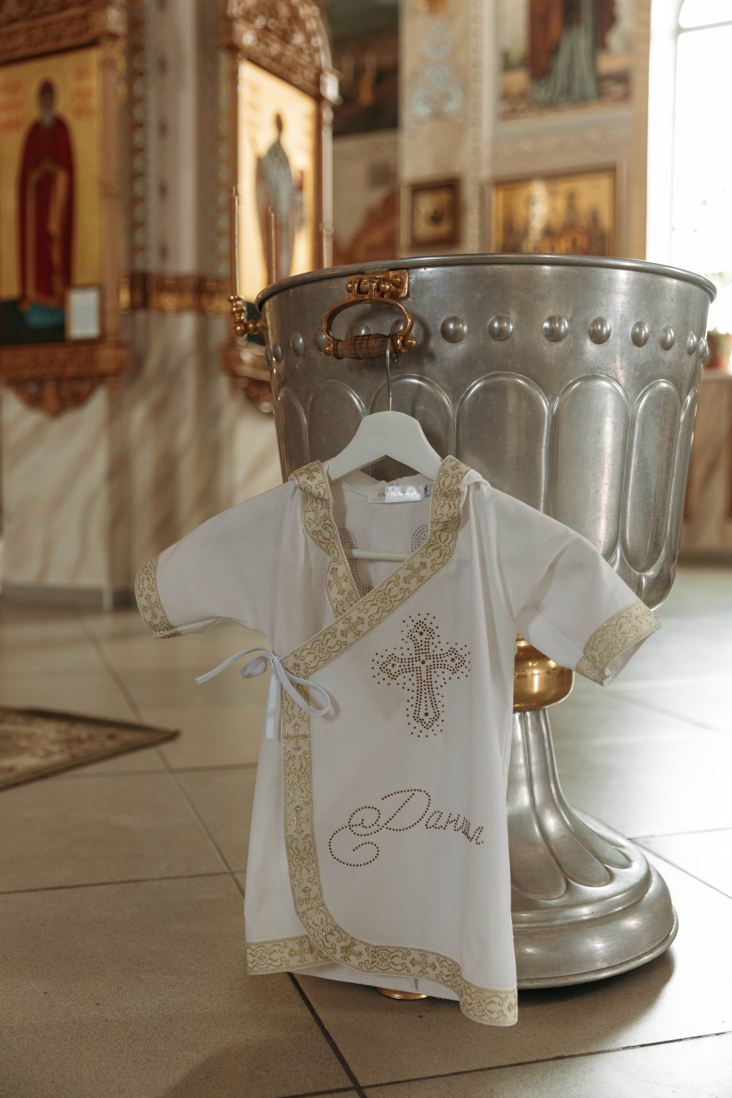 Таинство Крещения Даниила. Фотограф Сальск Катерина