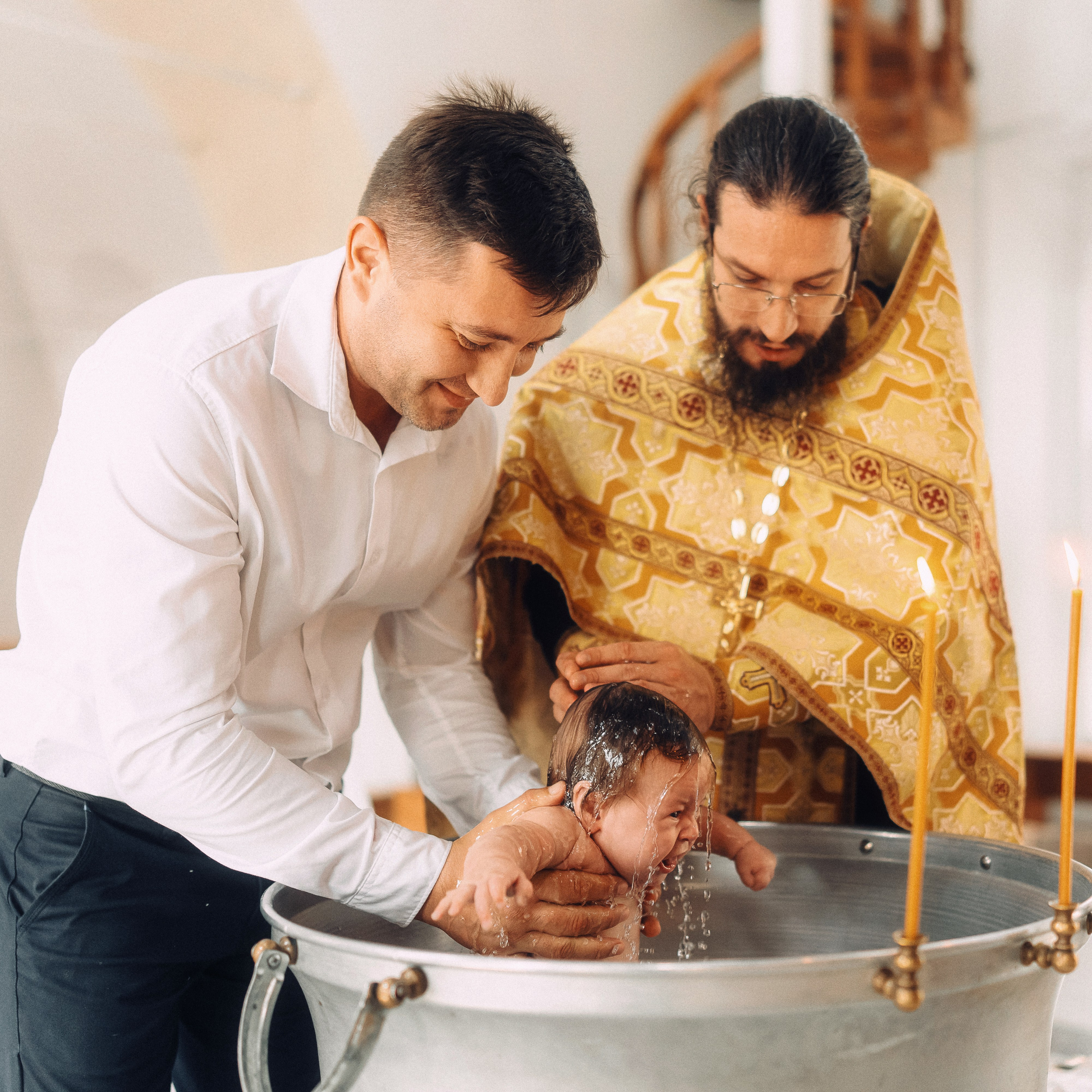 Таинство крещения в Воронеже. Свадебный и репортажный фотограф в Воронеже Роман Янко