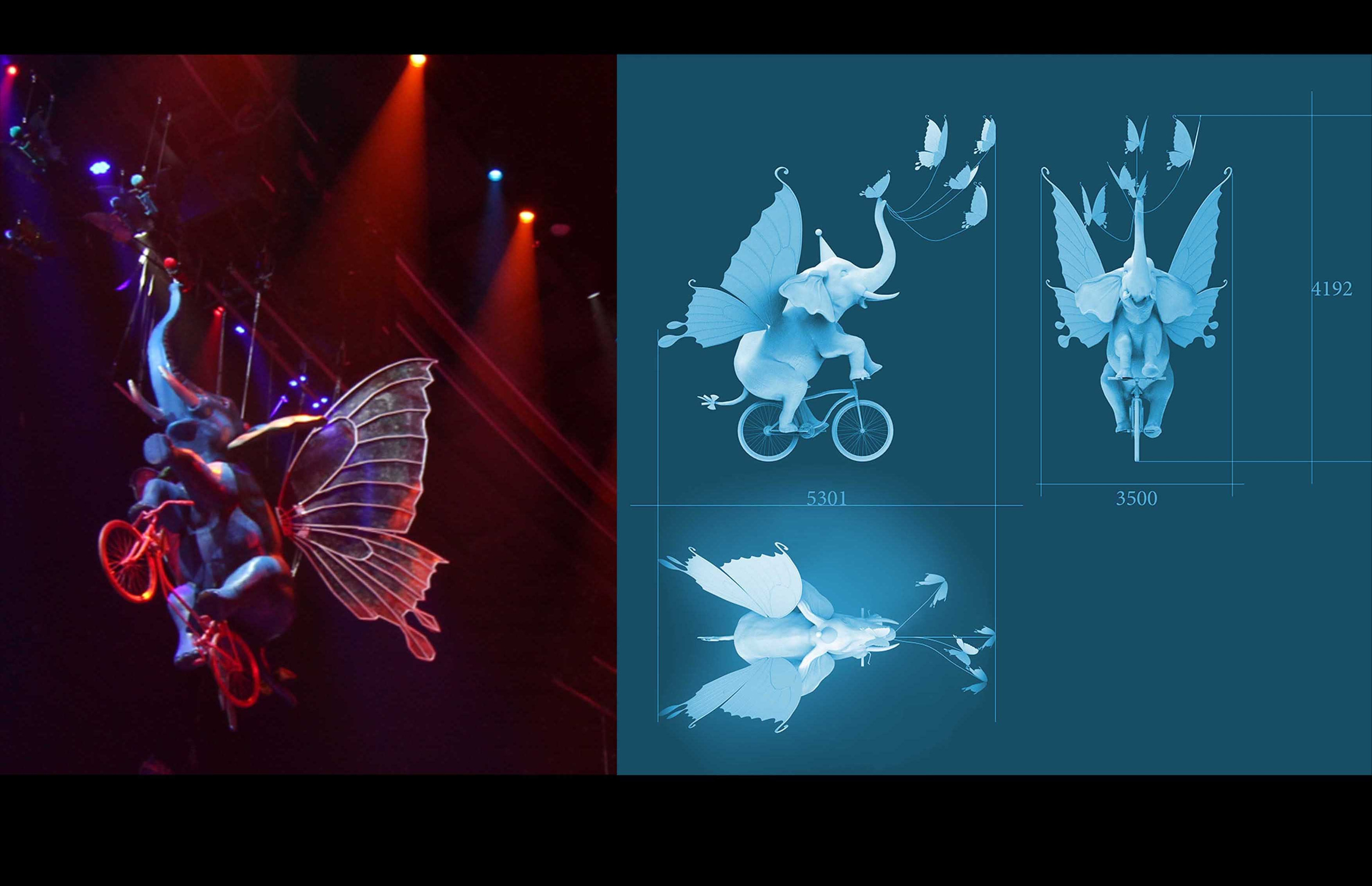 PLATFORMS FOR THEMED PARKS. Munina Dina. Set design portfolio