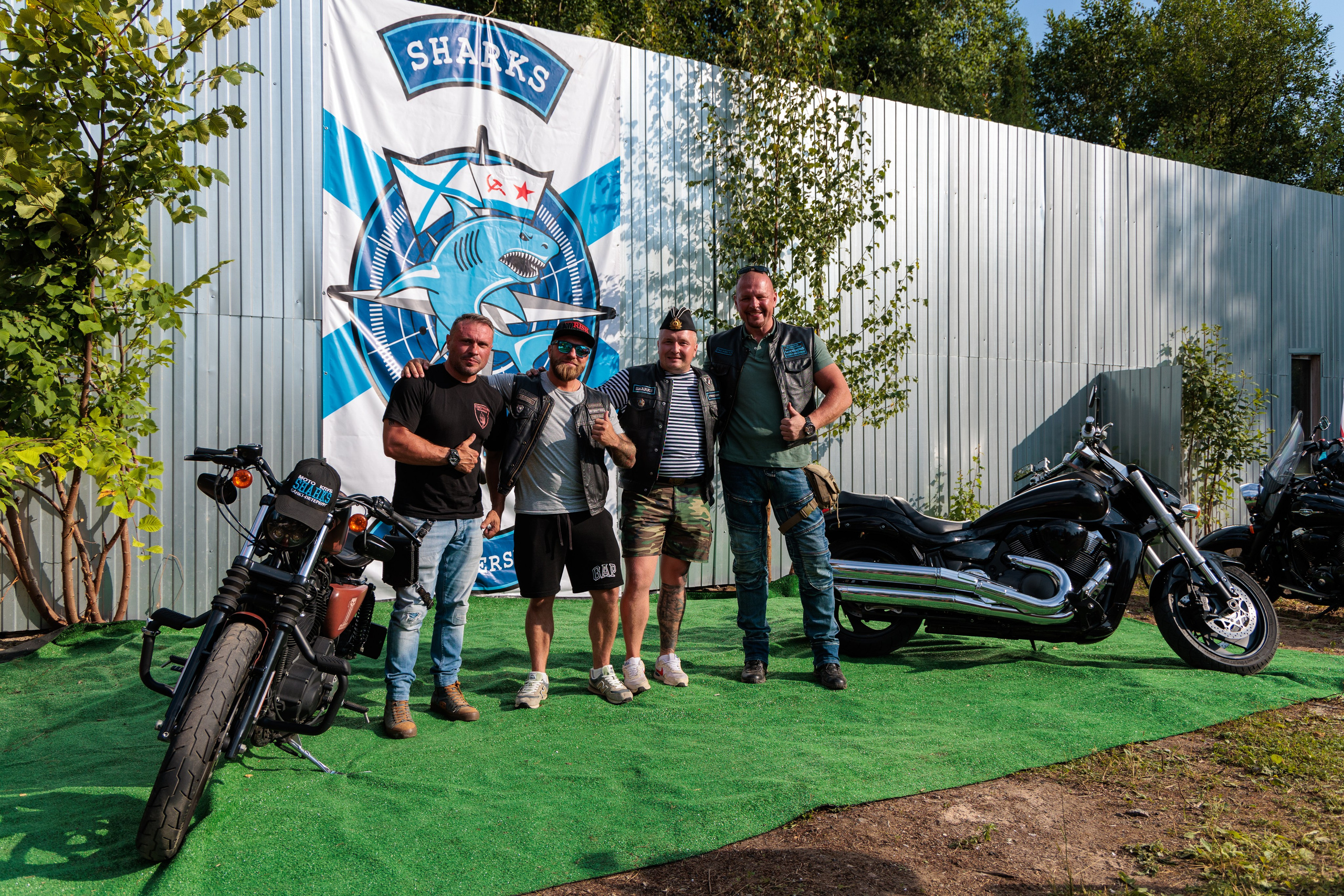 День ВМФ с мотоклубом 28.08.24. Репортажный фотограф Санкт-Петербург | Роман Карбышев