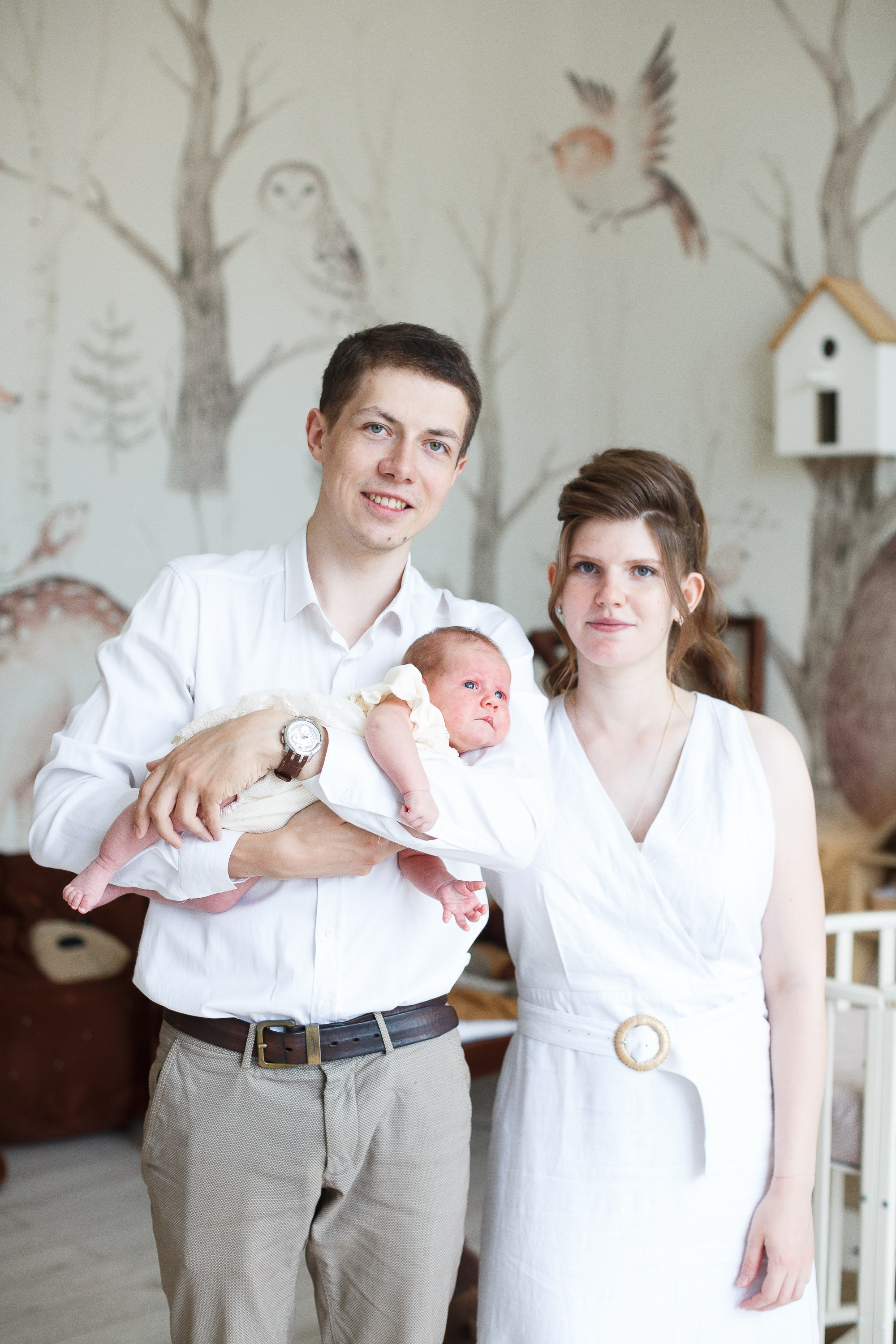 Фотосессия для семьи в студии