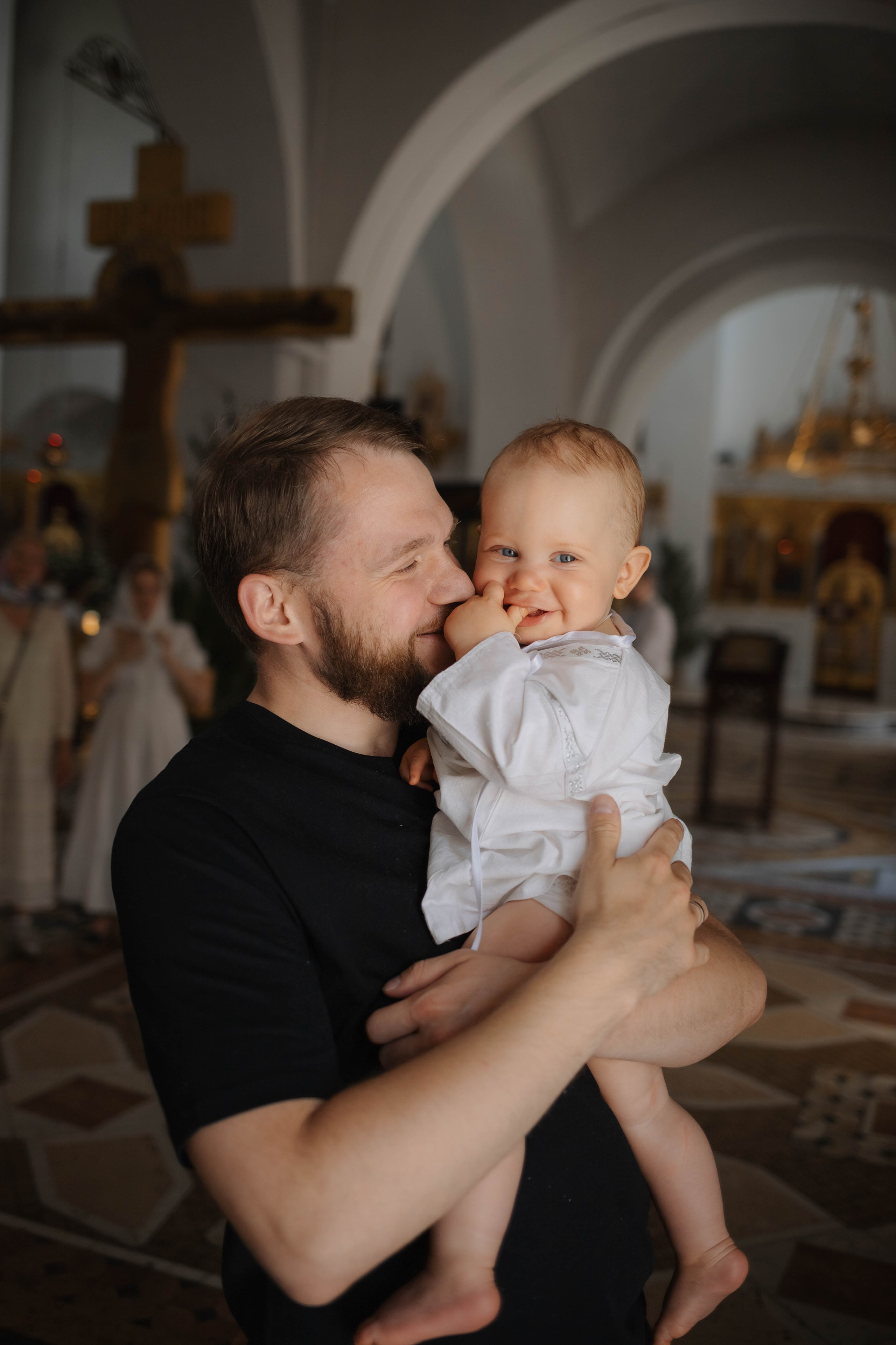 Крещение Миши. Семейный и детский фотограф в Москве Александра Нараевская