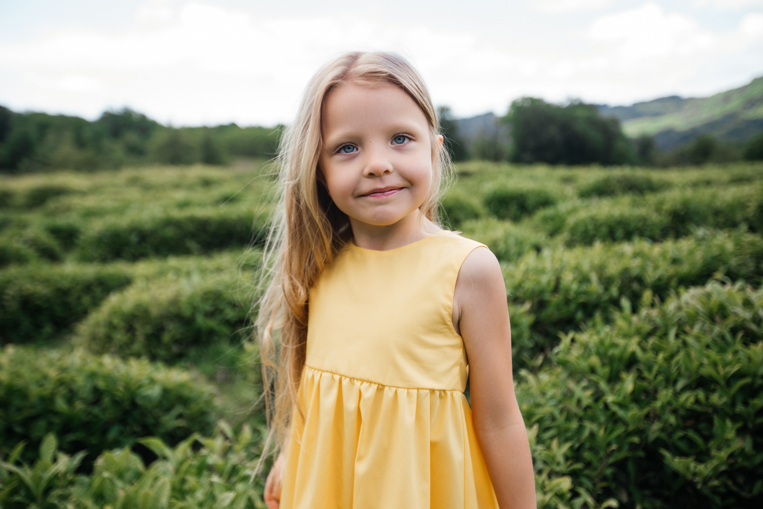 Tea plantation. Efimova Model Agency