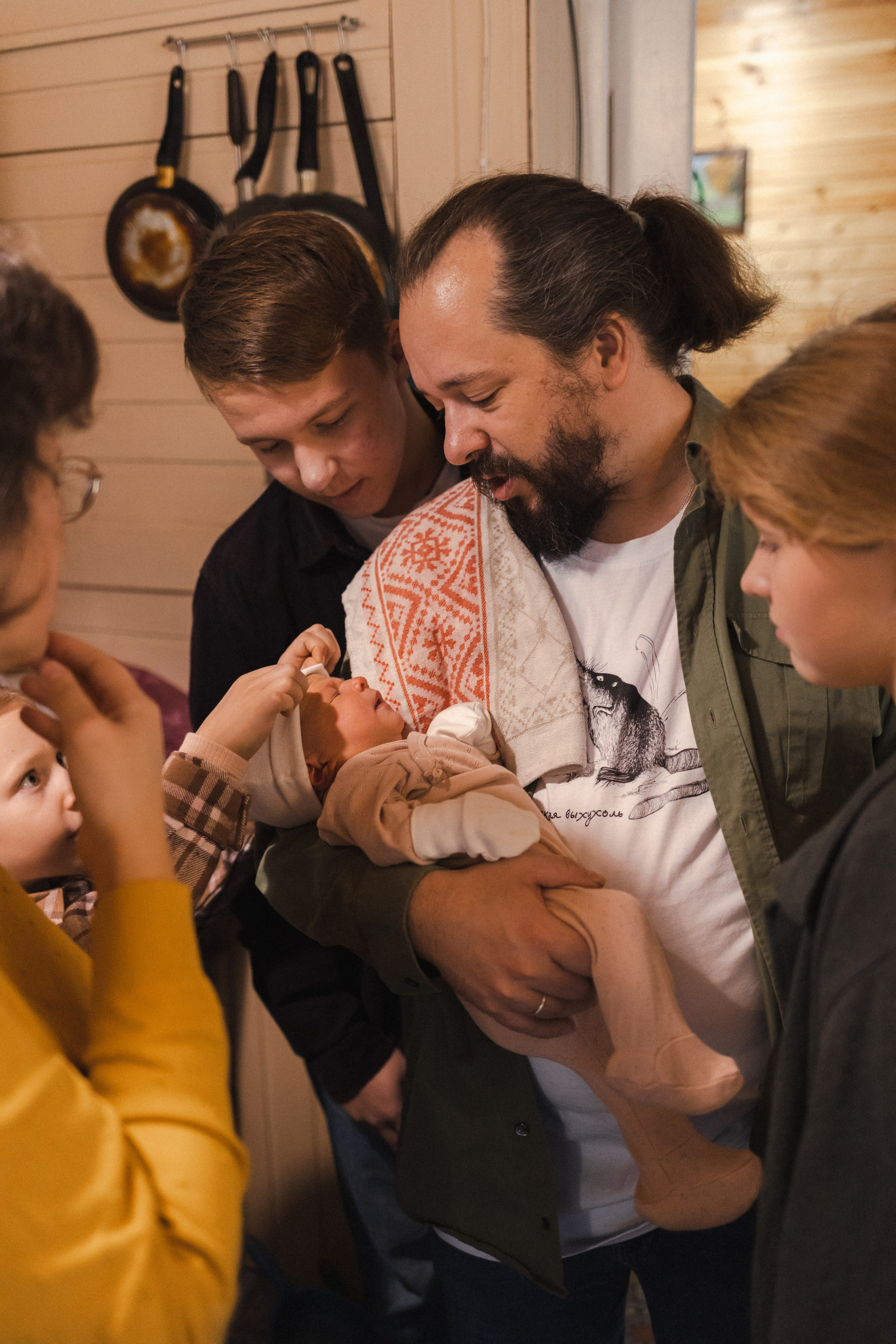 Five o'clock (история большой семьи). Семейный фотограф в Москве