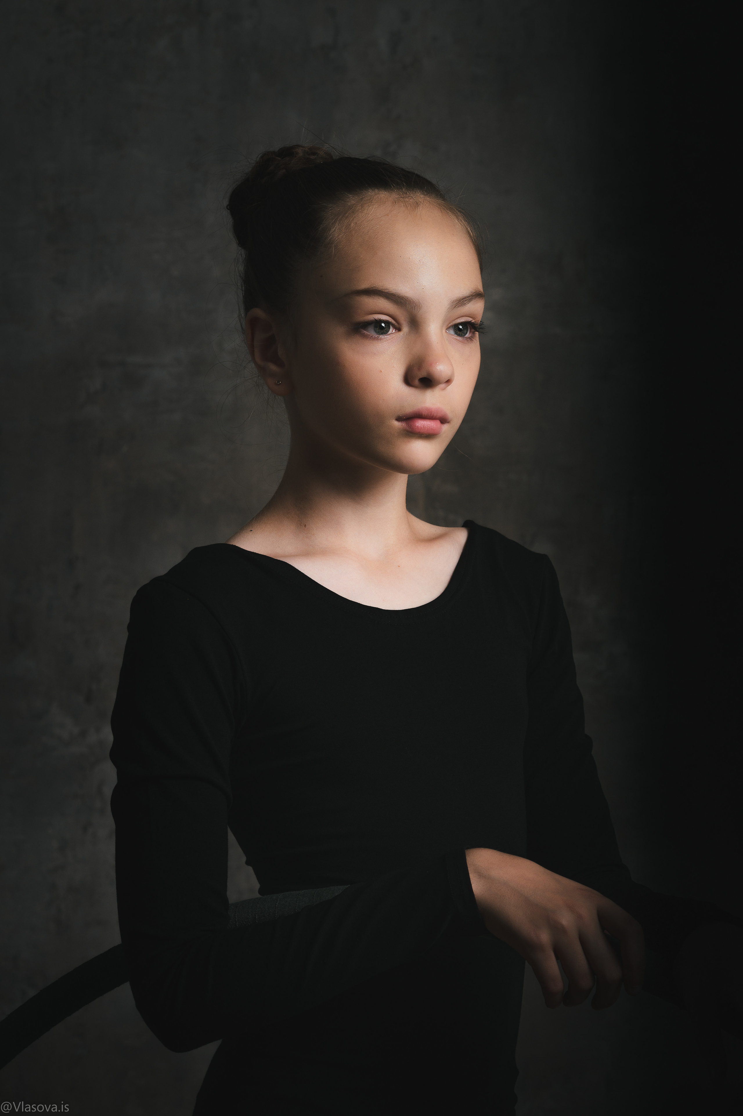 девочка воздушница жанровый портрет